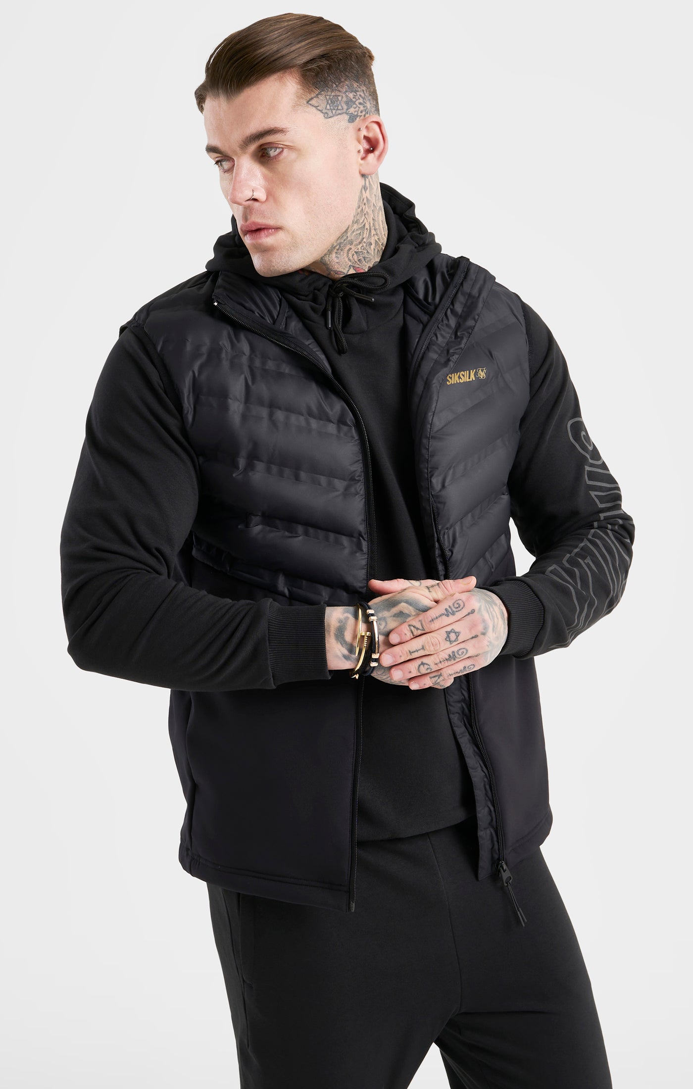 Load image into Gallery viewer, Black Sports Gilet (5)