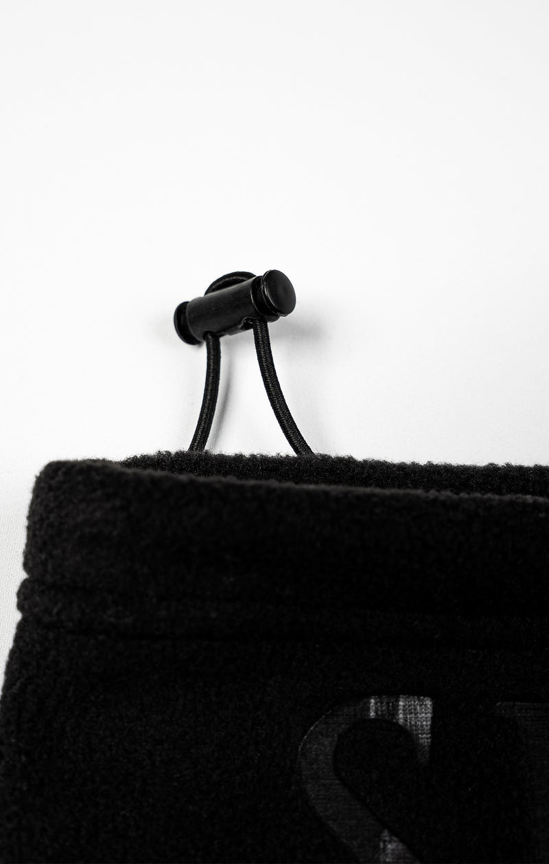 Black Polar Fleece Snood (1)