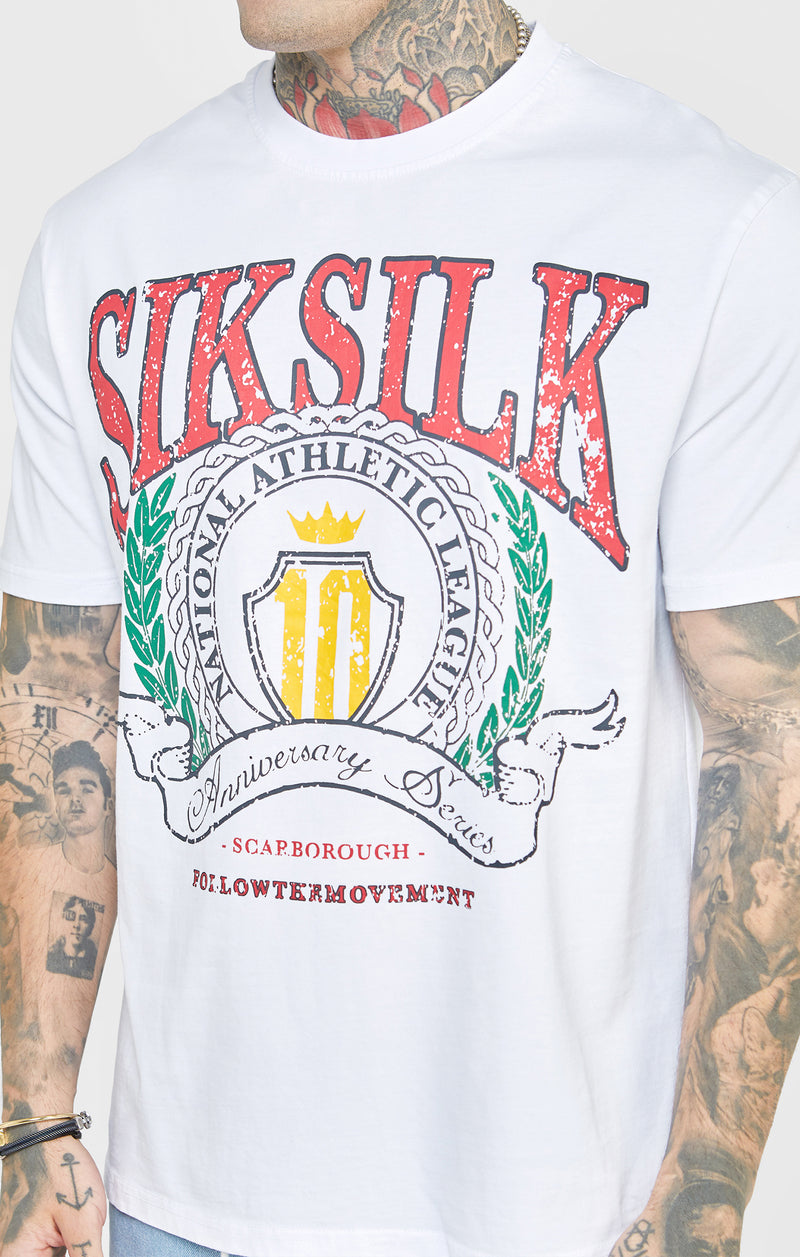 White Varsity Oversized T-Shirt (1)