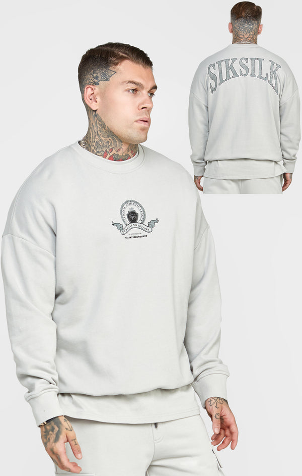 Grey Varsity Sweatshirt