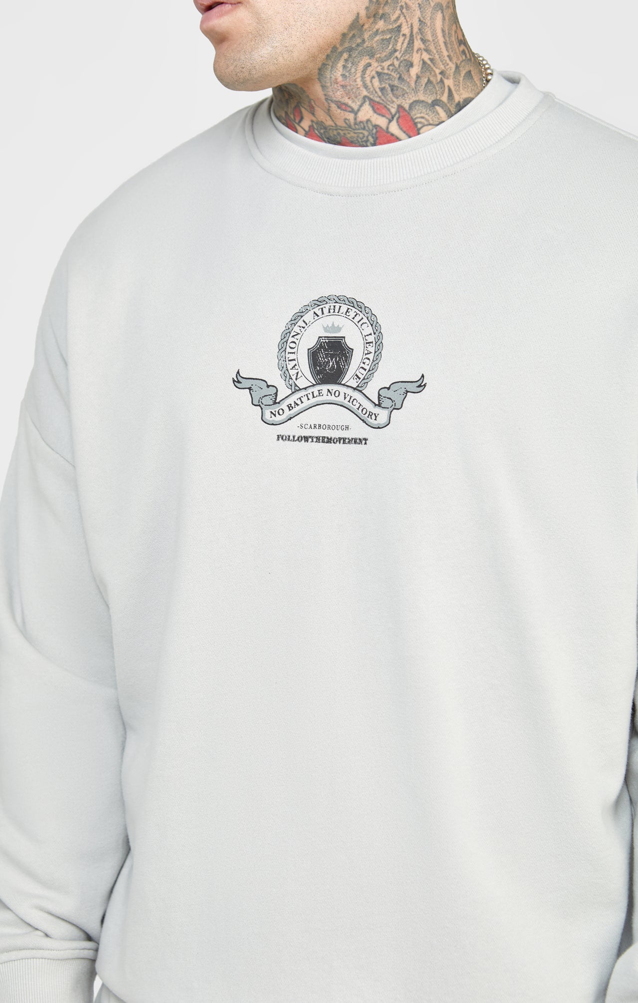 Grey Varsity Sweatshirt (1)