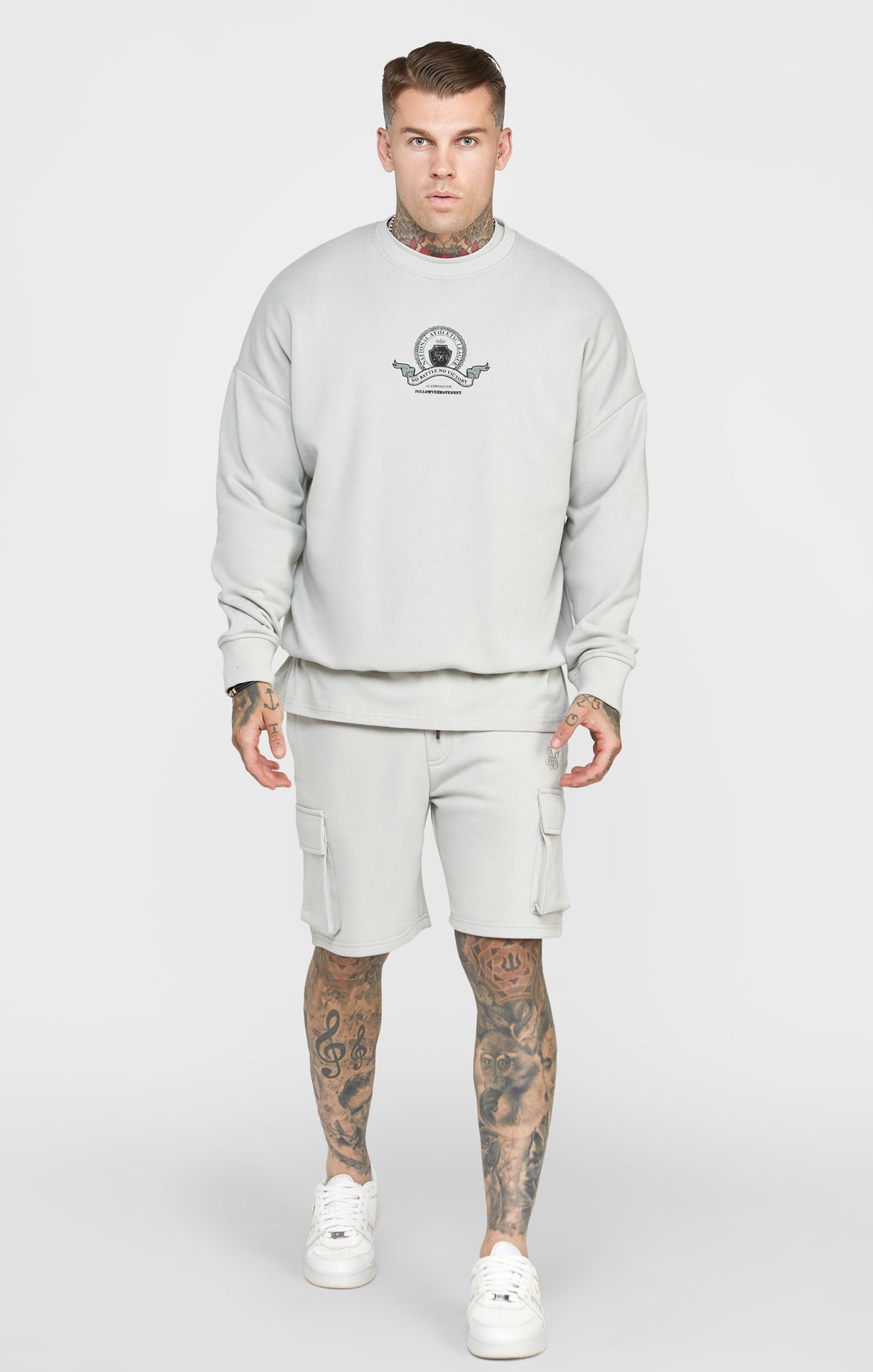 Grey Varsity Sweatshirt (2)