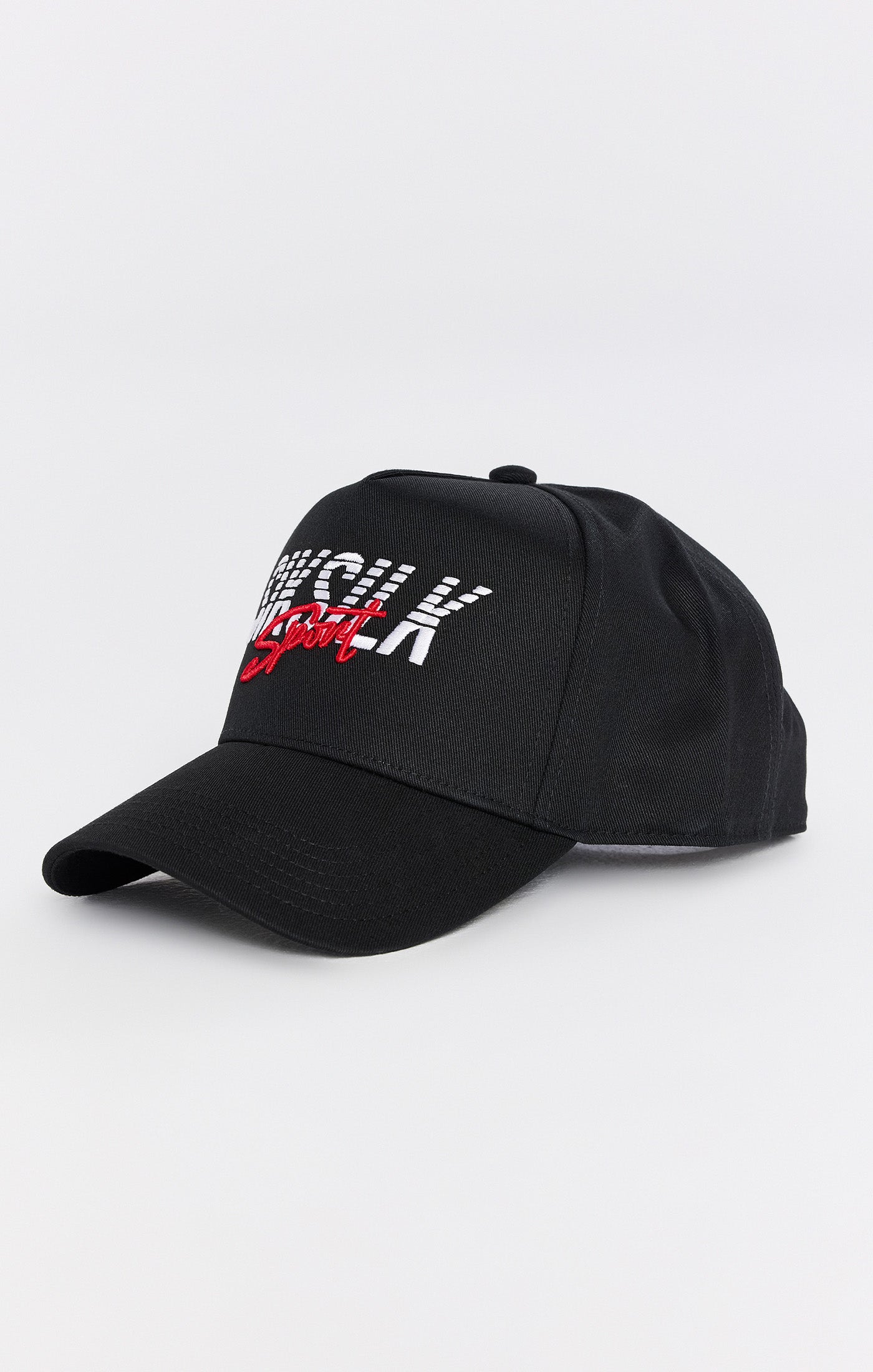 Load image into Gallery viewer, Black Sports Trucker Cap