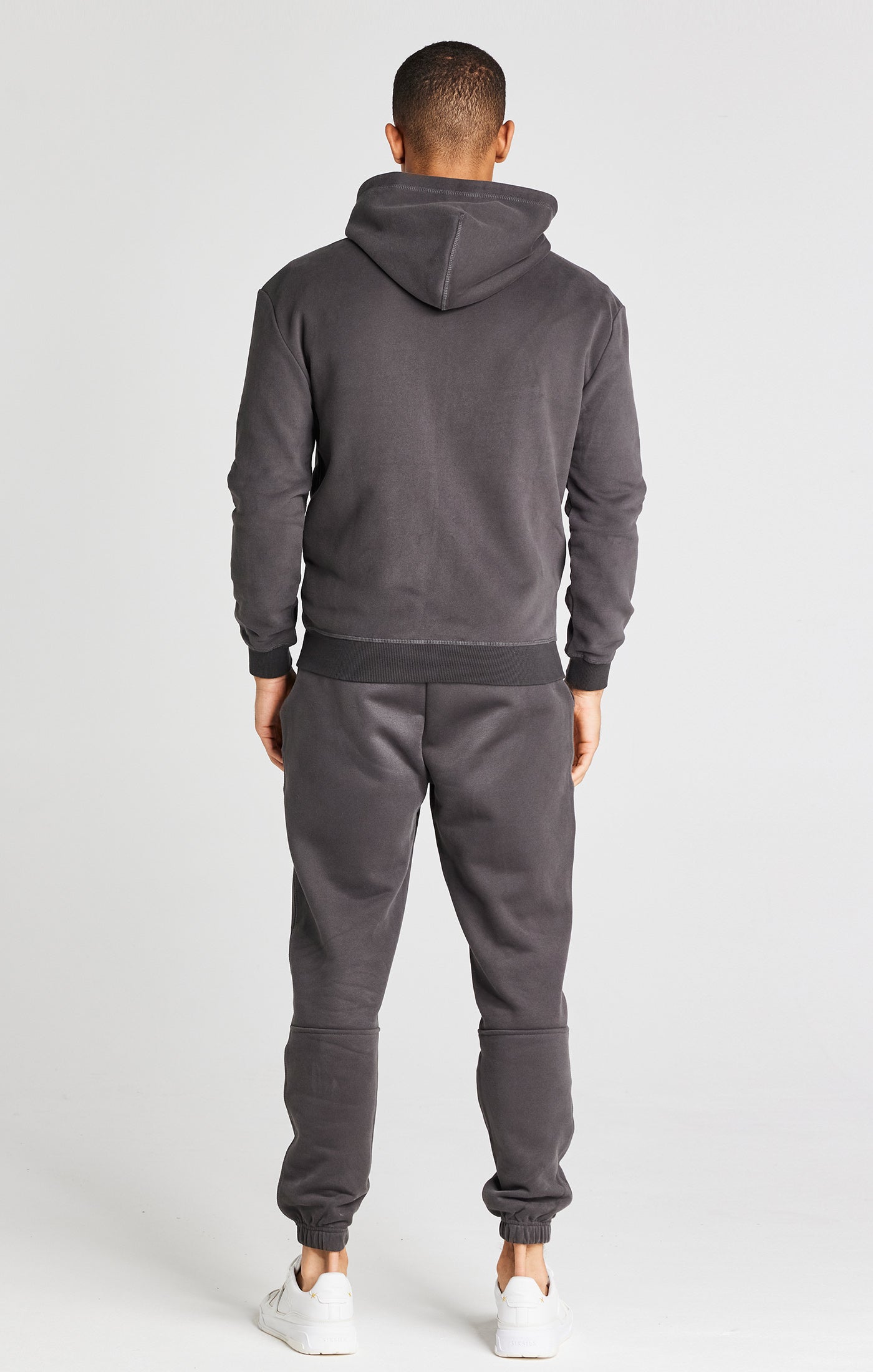 Load image into Gallery viewer, Black Foundation Zip Through Hoodie (4)