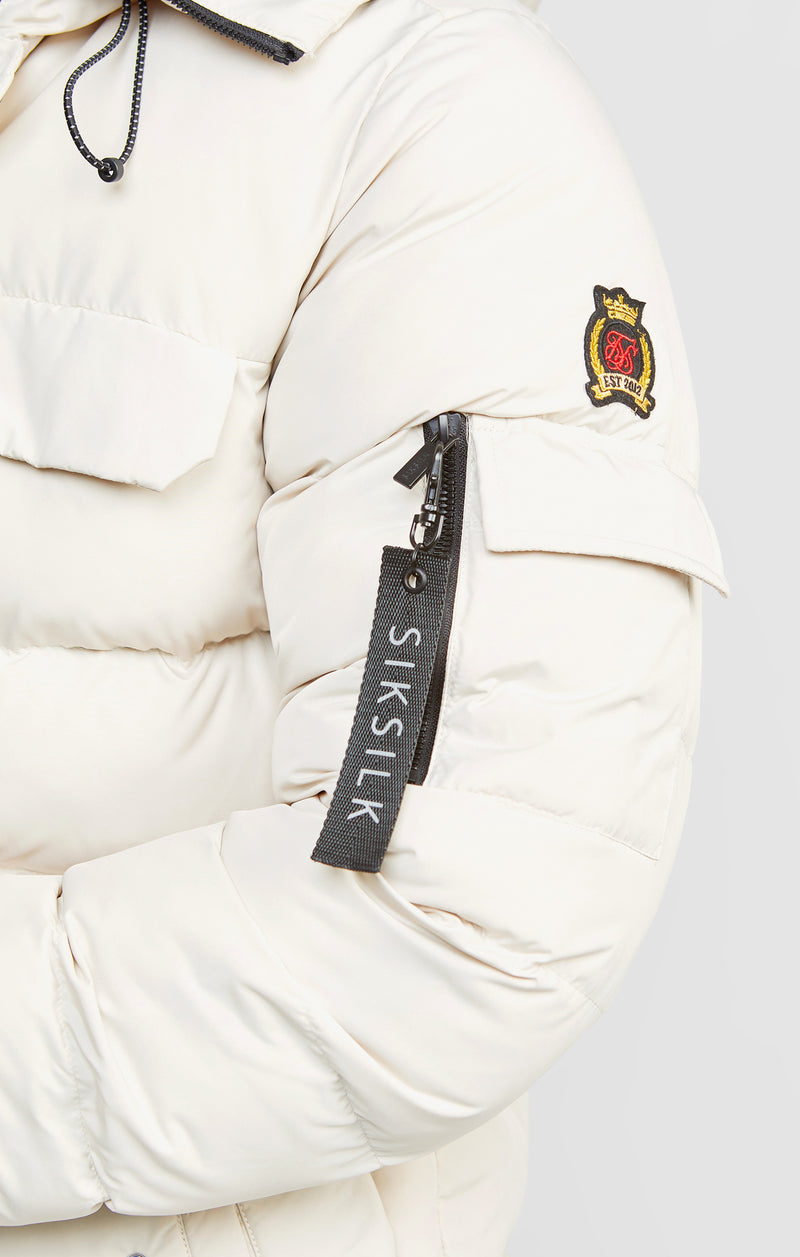 Ecru Parka Jacket (1)