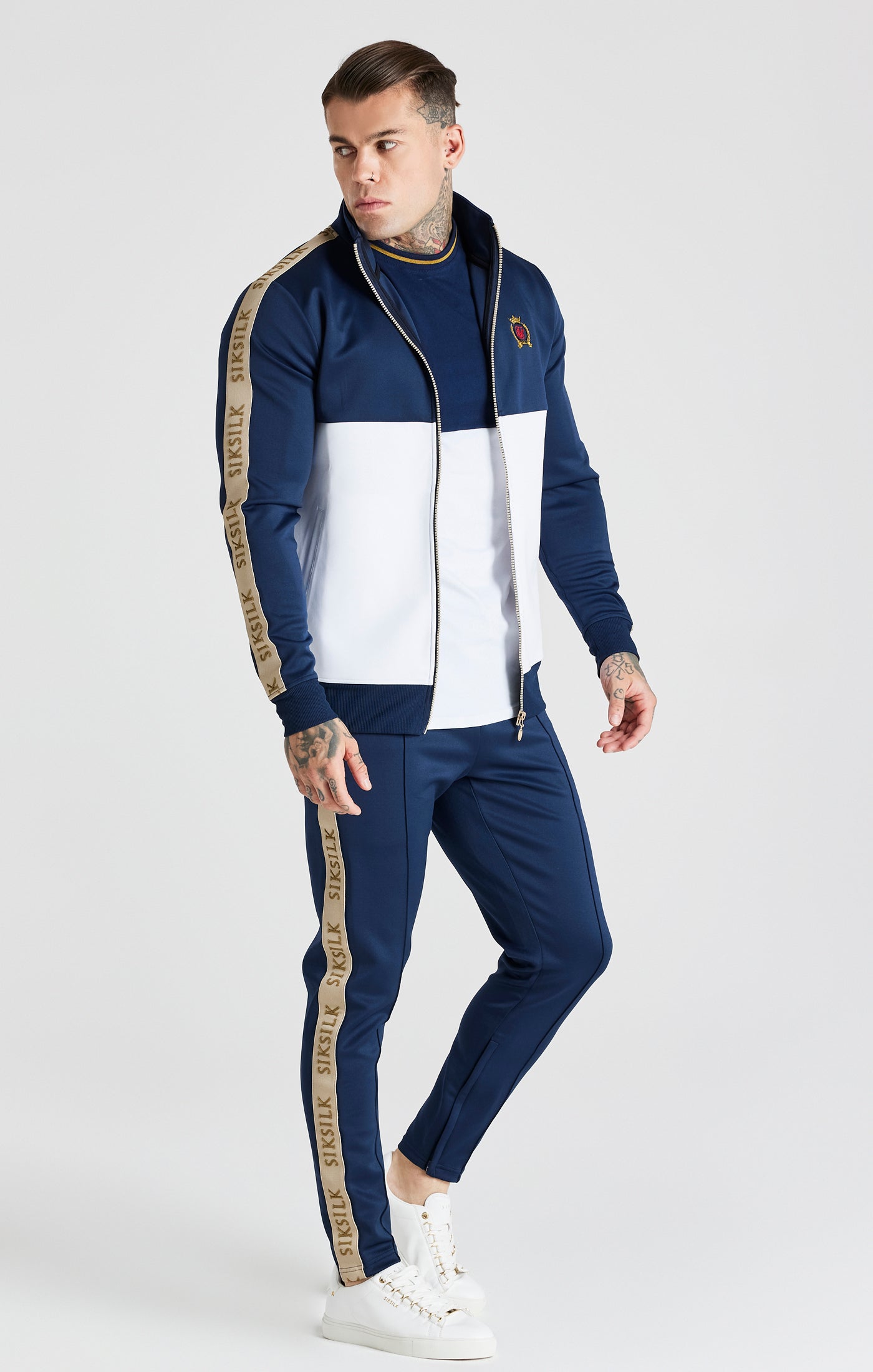 Navy Track Jacket