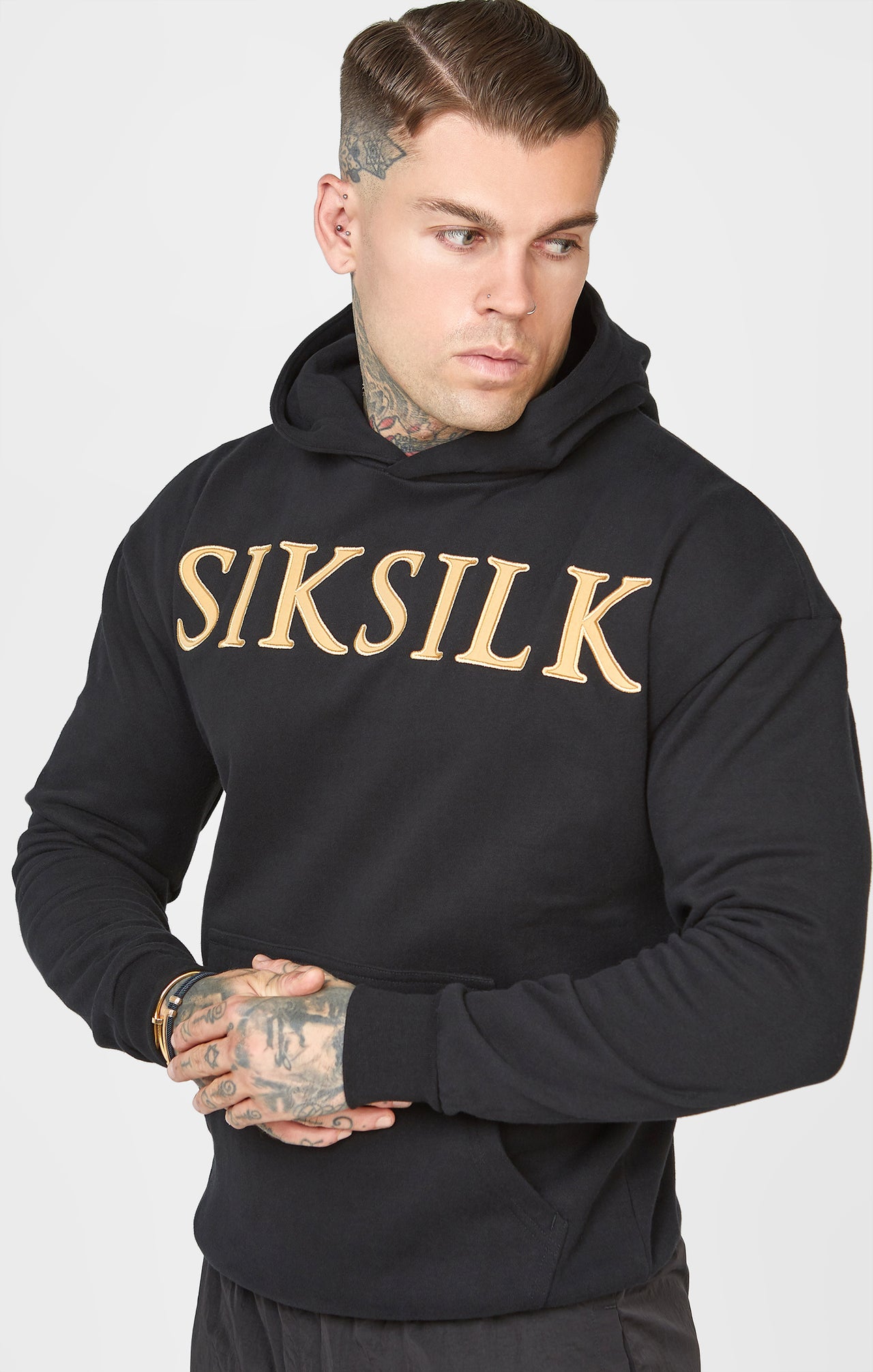 Gold Applique Hoodie