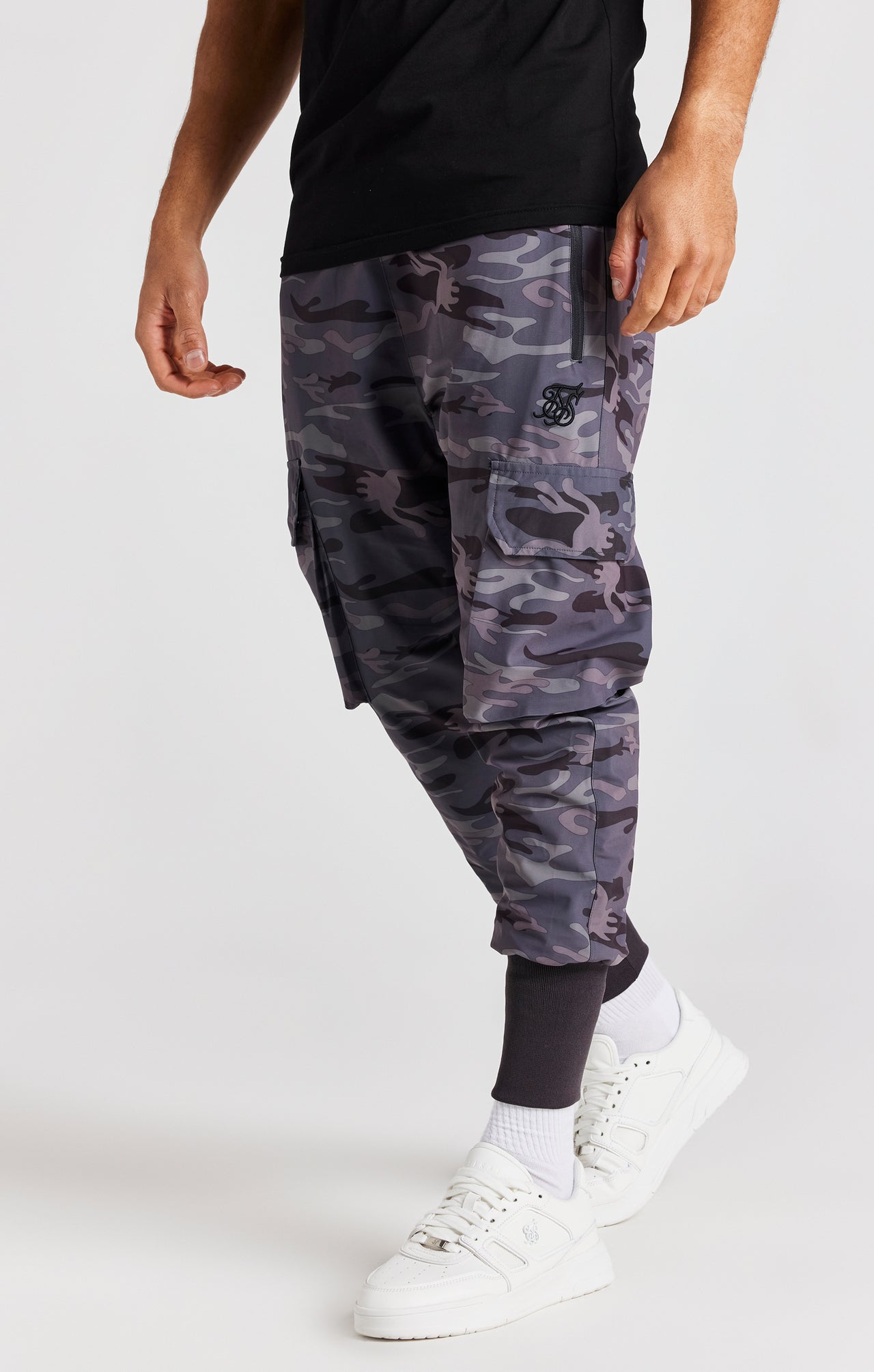 Grey Tech Cargo Pant