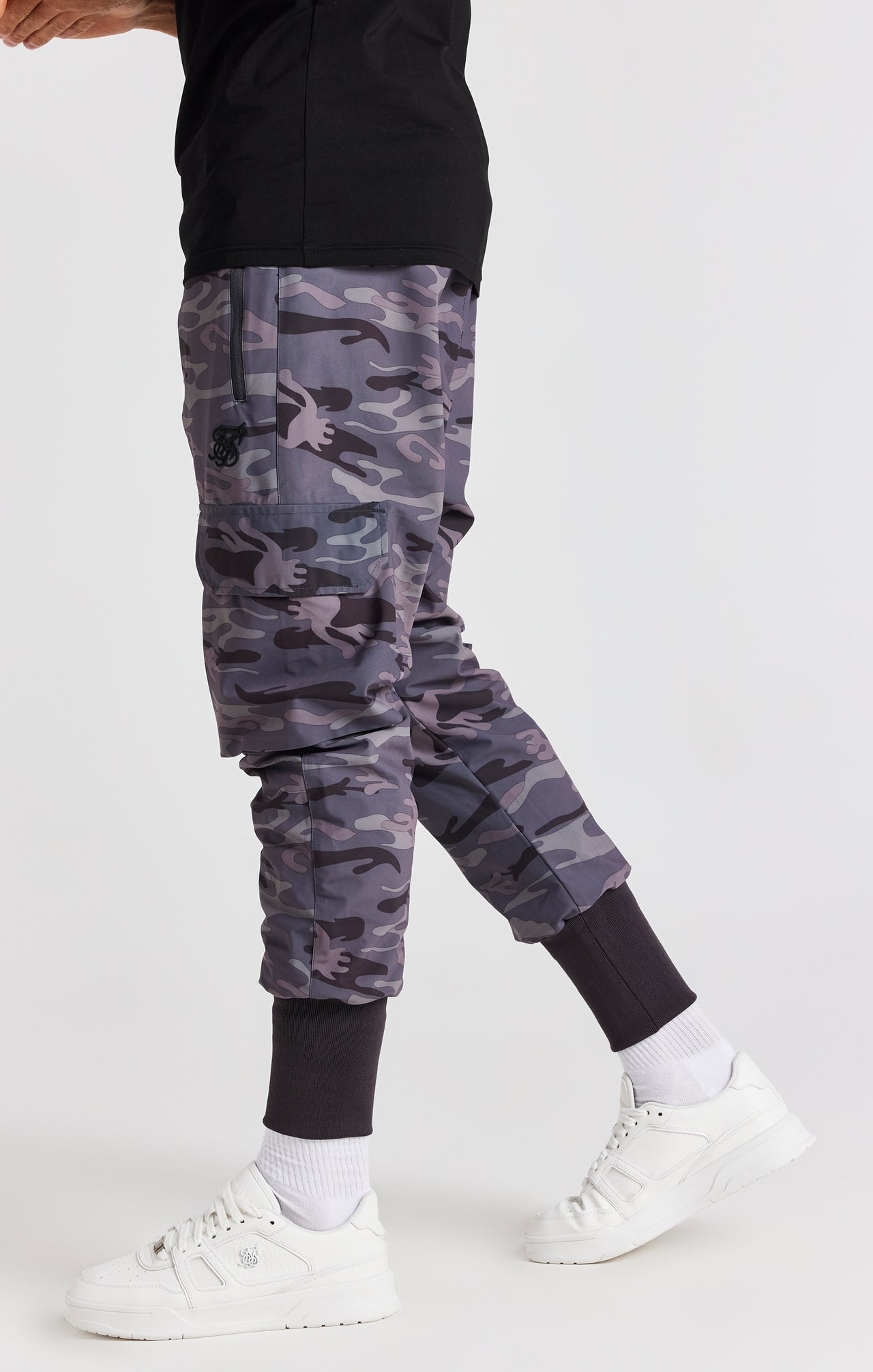 Grey Tech Cargo Pant (1)