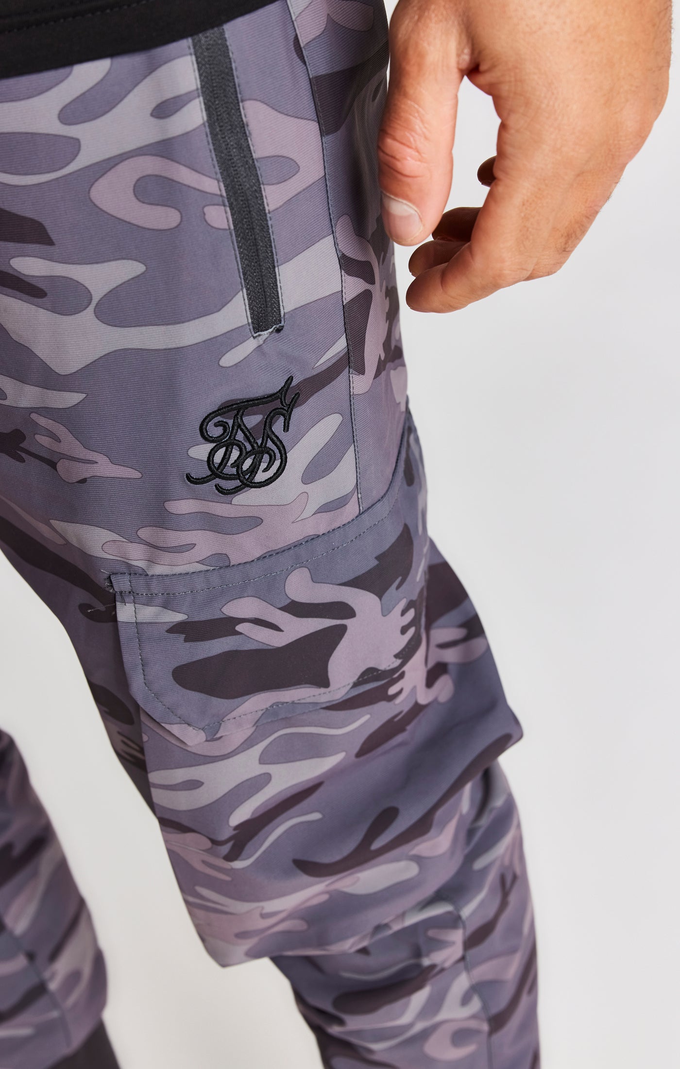 Grey Tech Cargo Pant SikSilk NZ