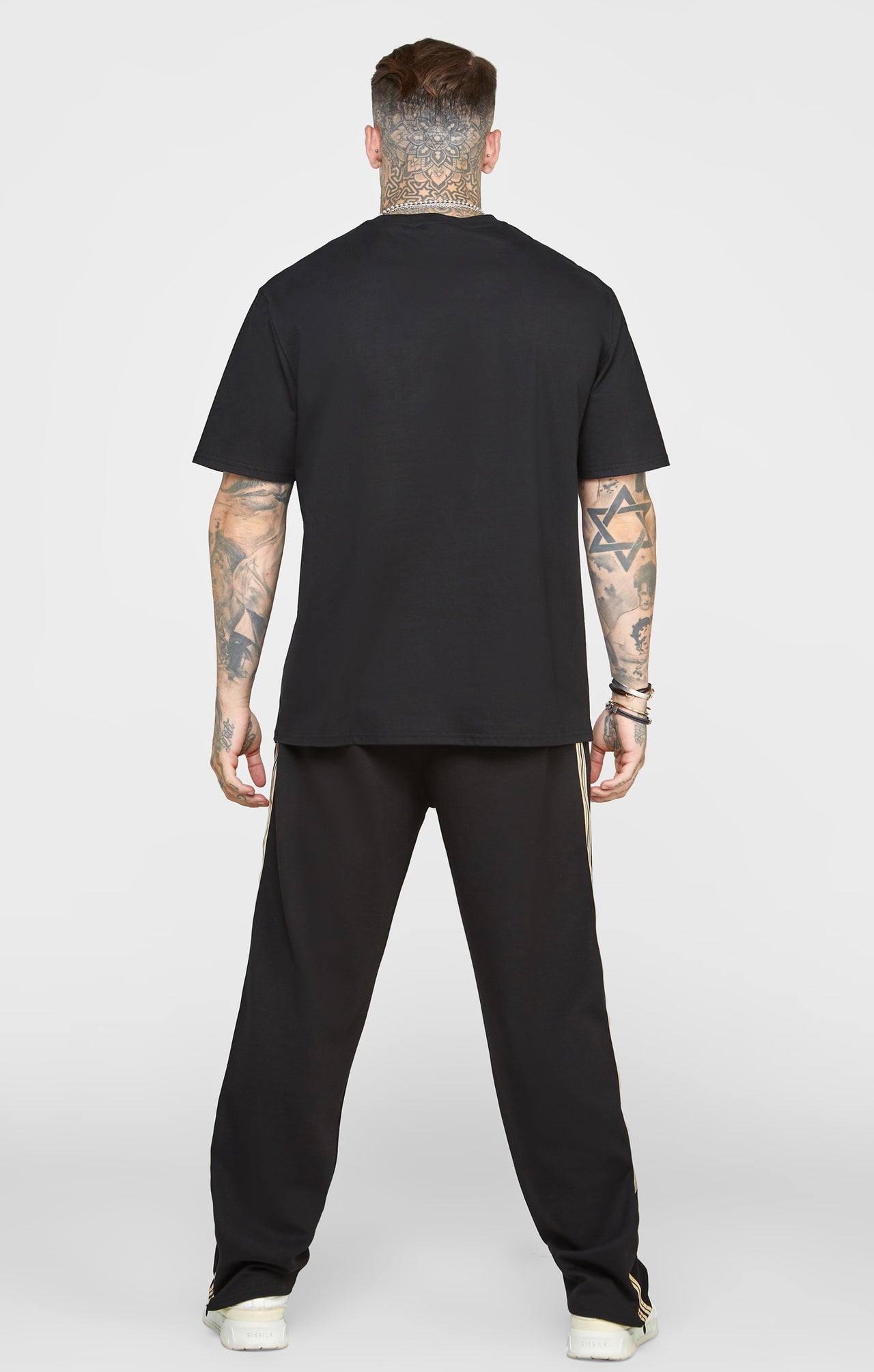 Black Chain Oversized T-Shirt (4)