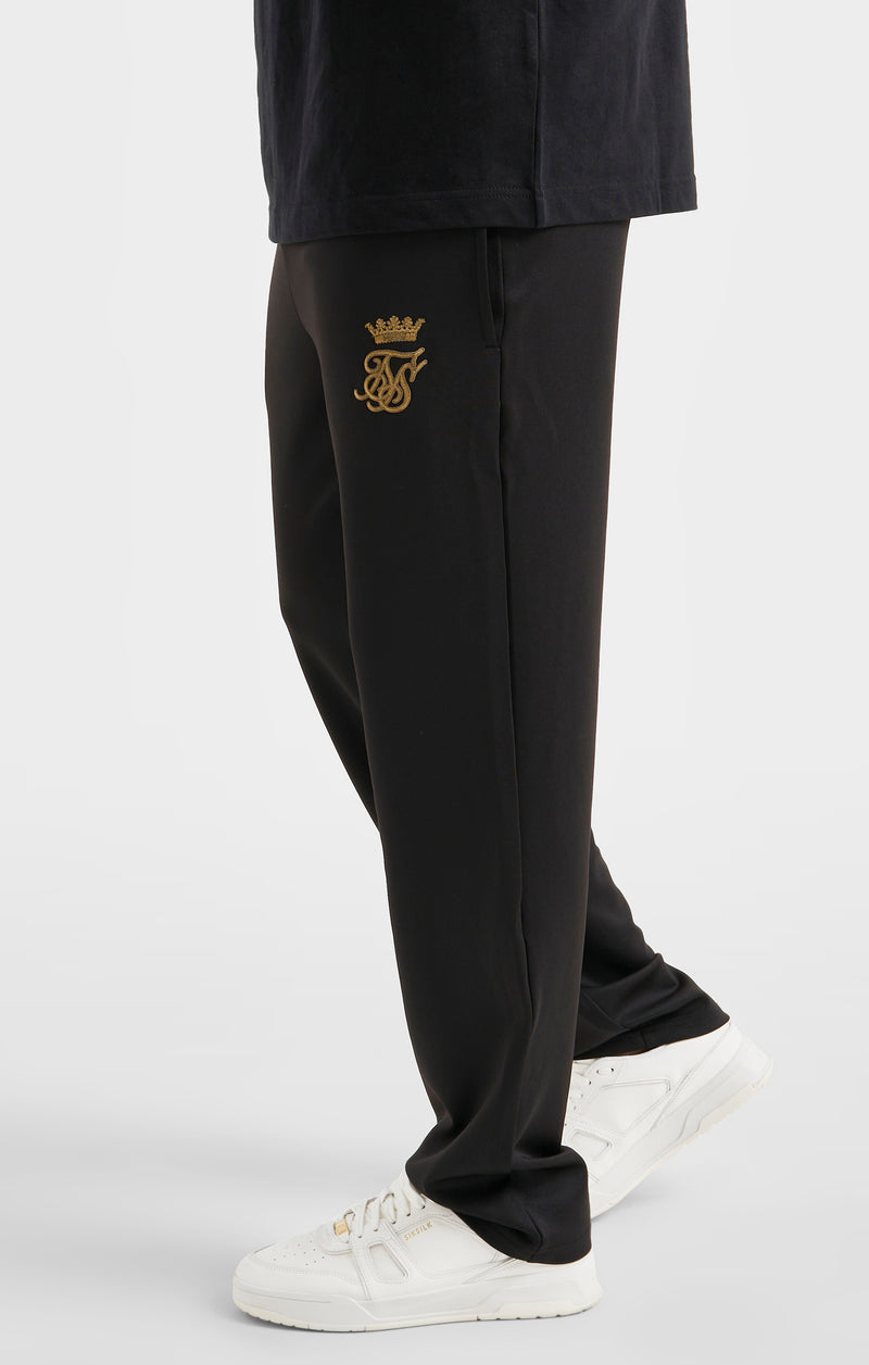 Messi x SikSilk Black Straight Leg Pant (1)