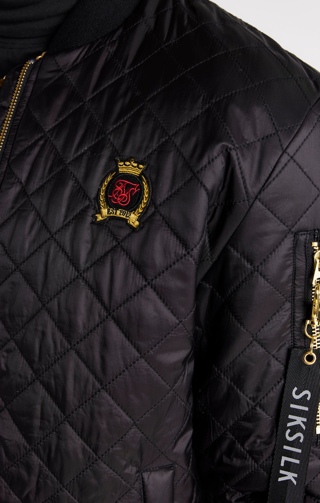 Black Quilted Jacket (4)