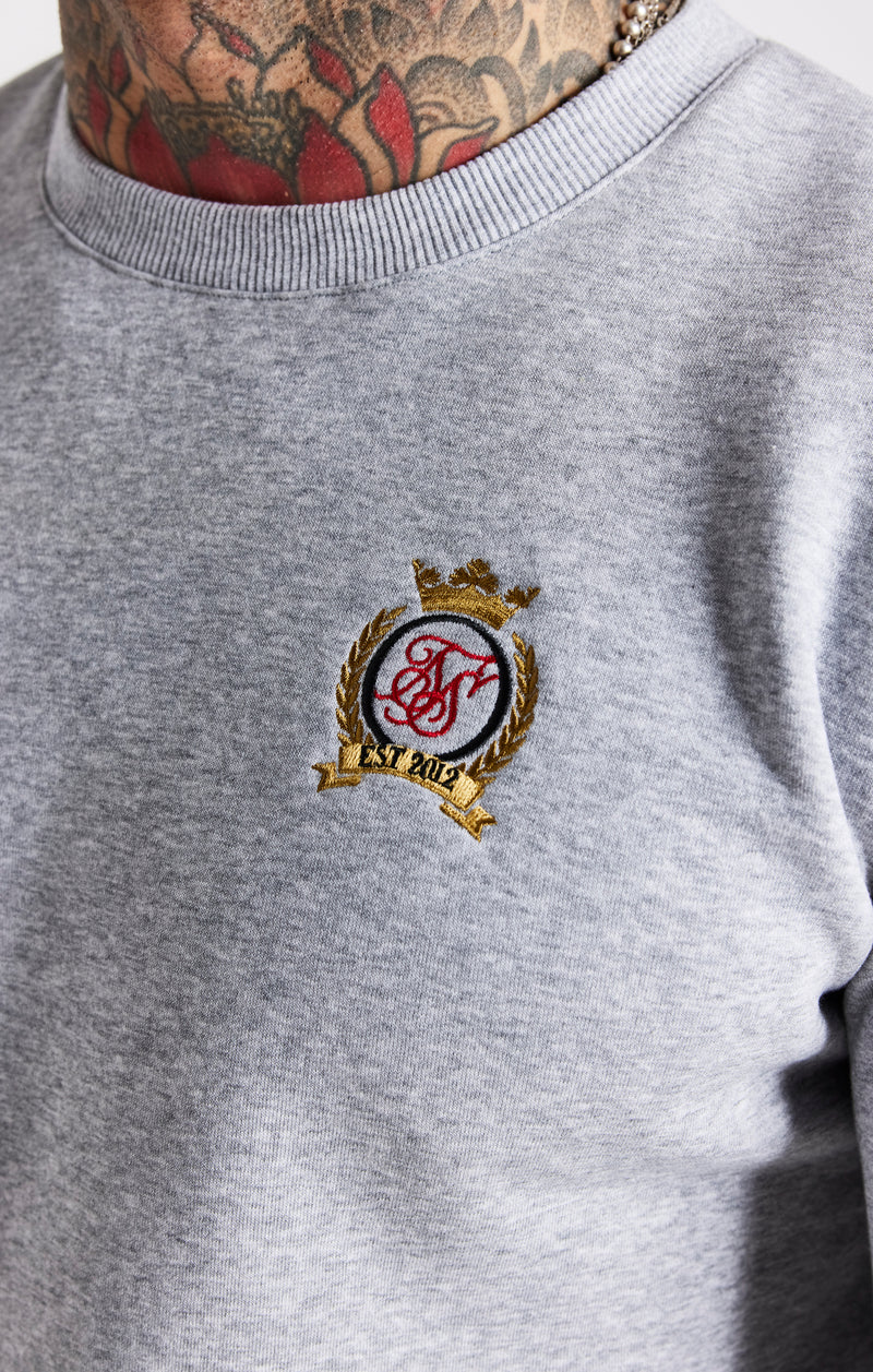 Grey Fleece Sweatshirt (1)