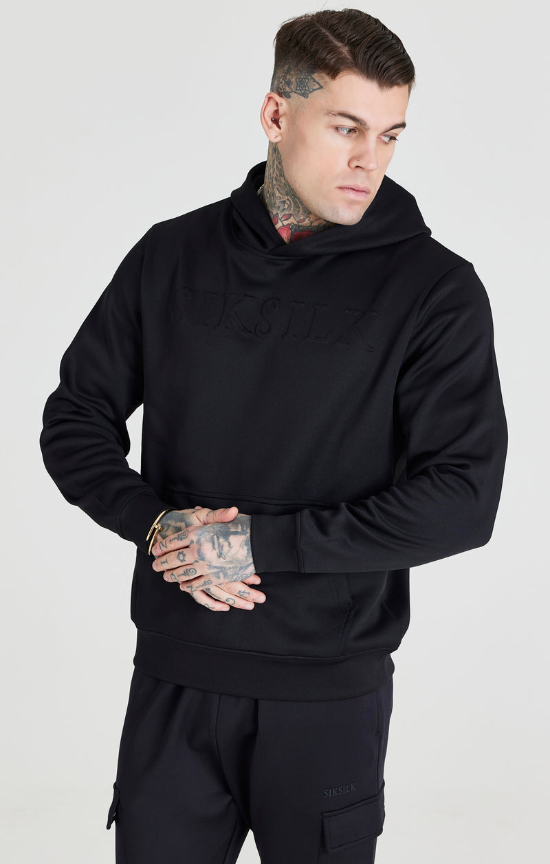 Black Foundation Oversized Hoodie