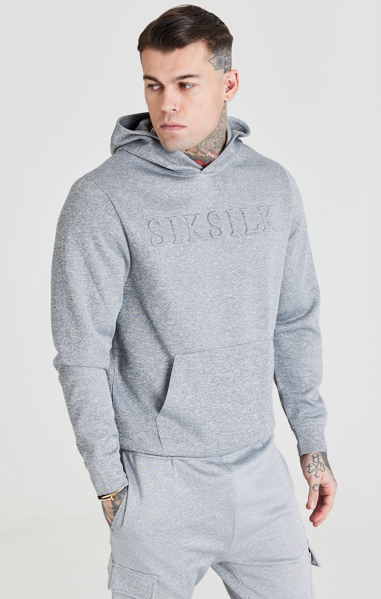 Grey Foundation Oversized Hoodie