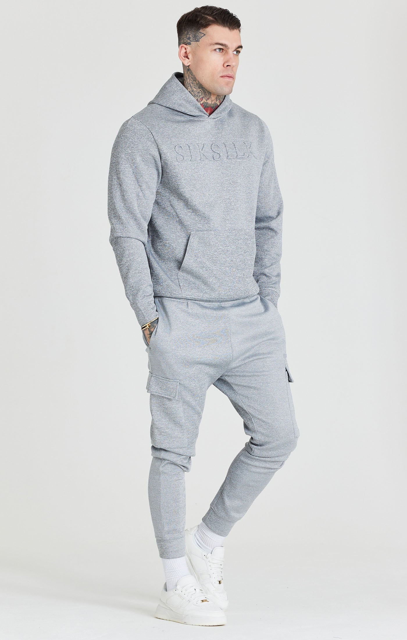 Load image into Gallery viewer, Grey Foundation Oversized Hoodie (3)