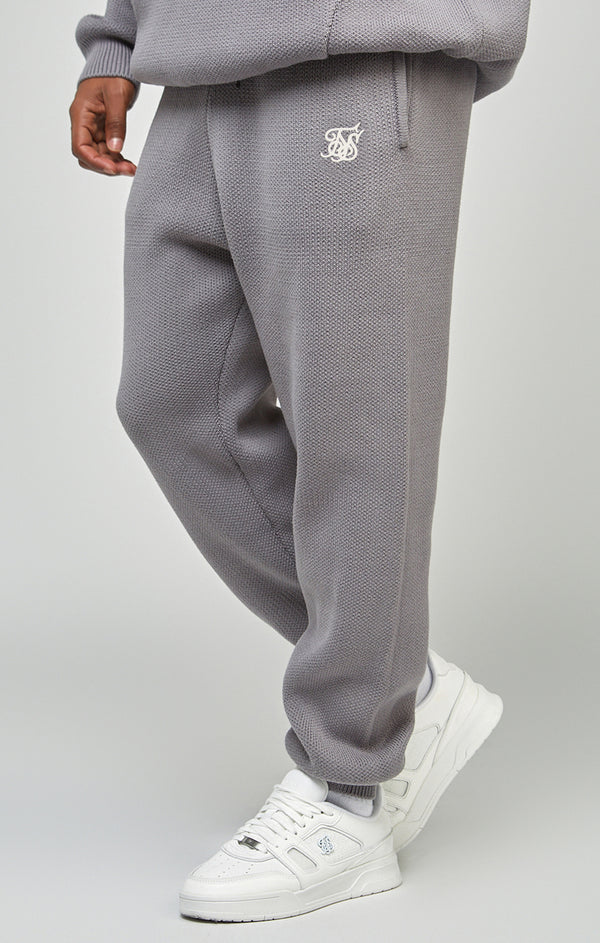 Grey Knitted Pants