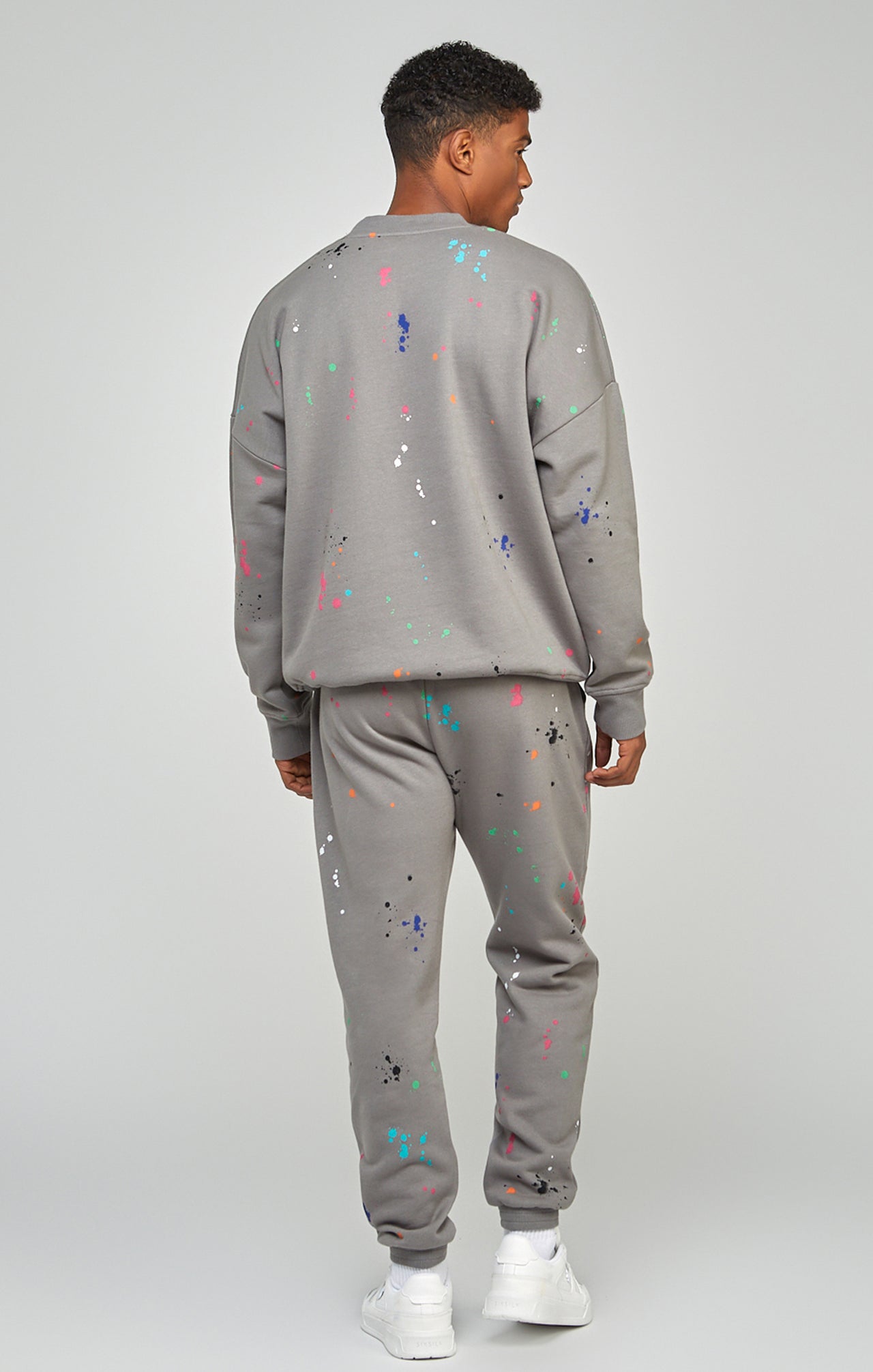 Grey Paint Splatter Sweatshirt (4)