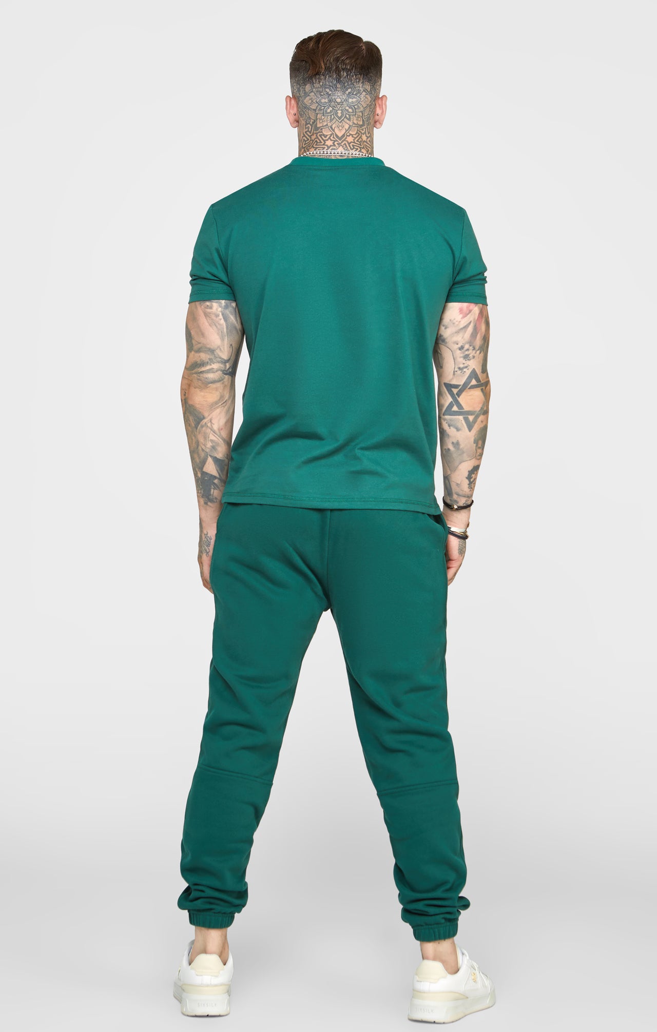 Green Embossed T-Shirt (4)