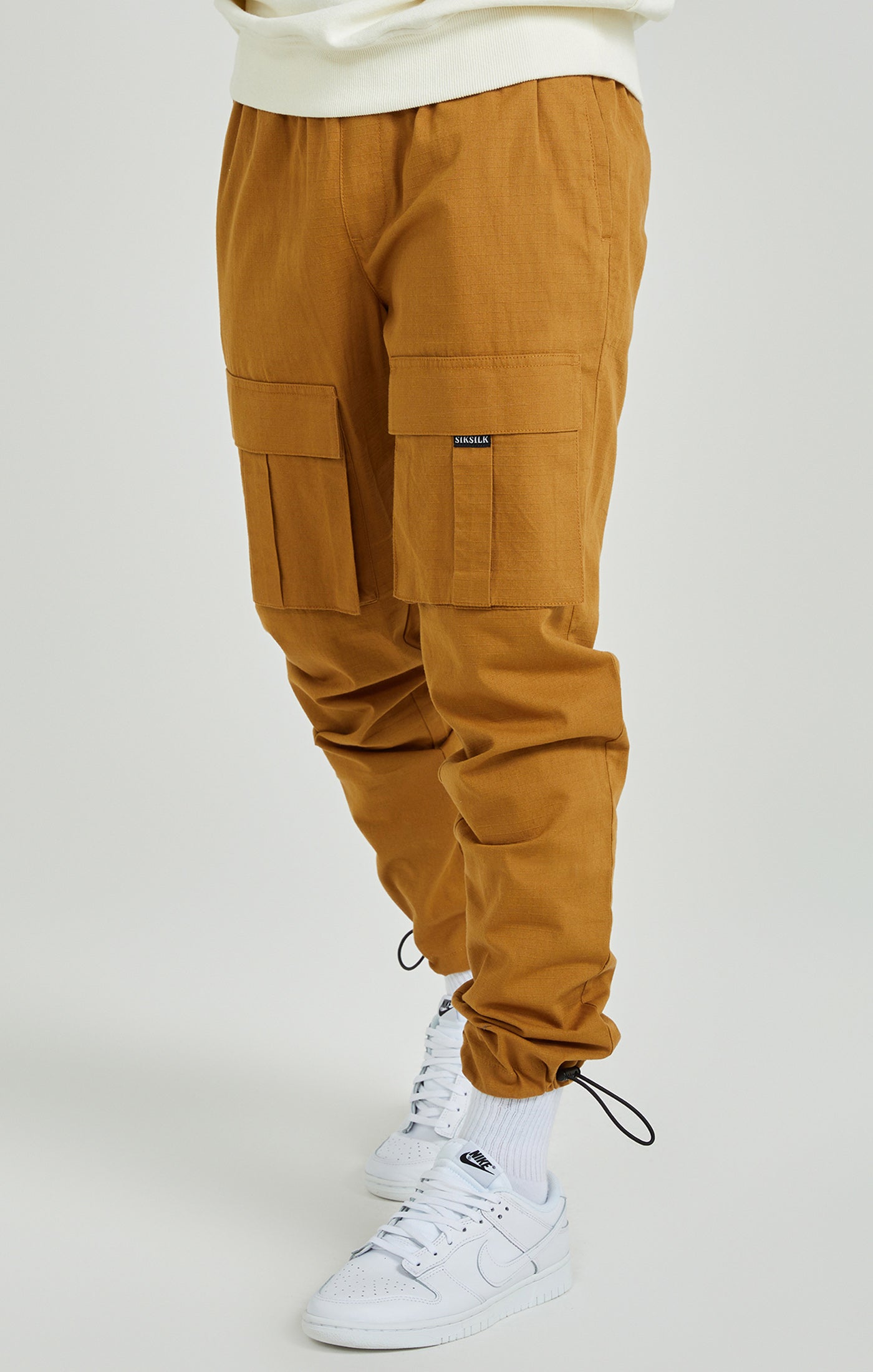 Load image into Gallery viewer, Tan Ripstop Cargo Pants