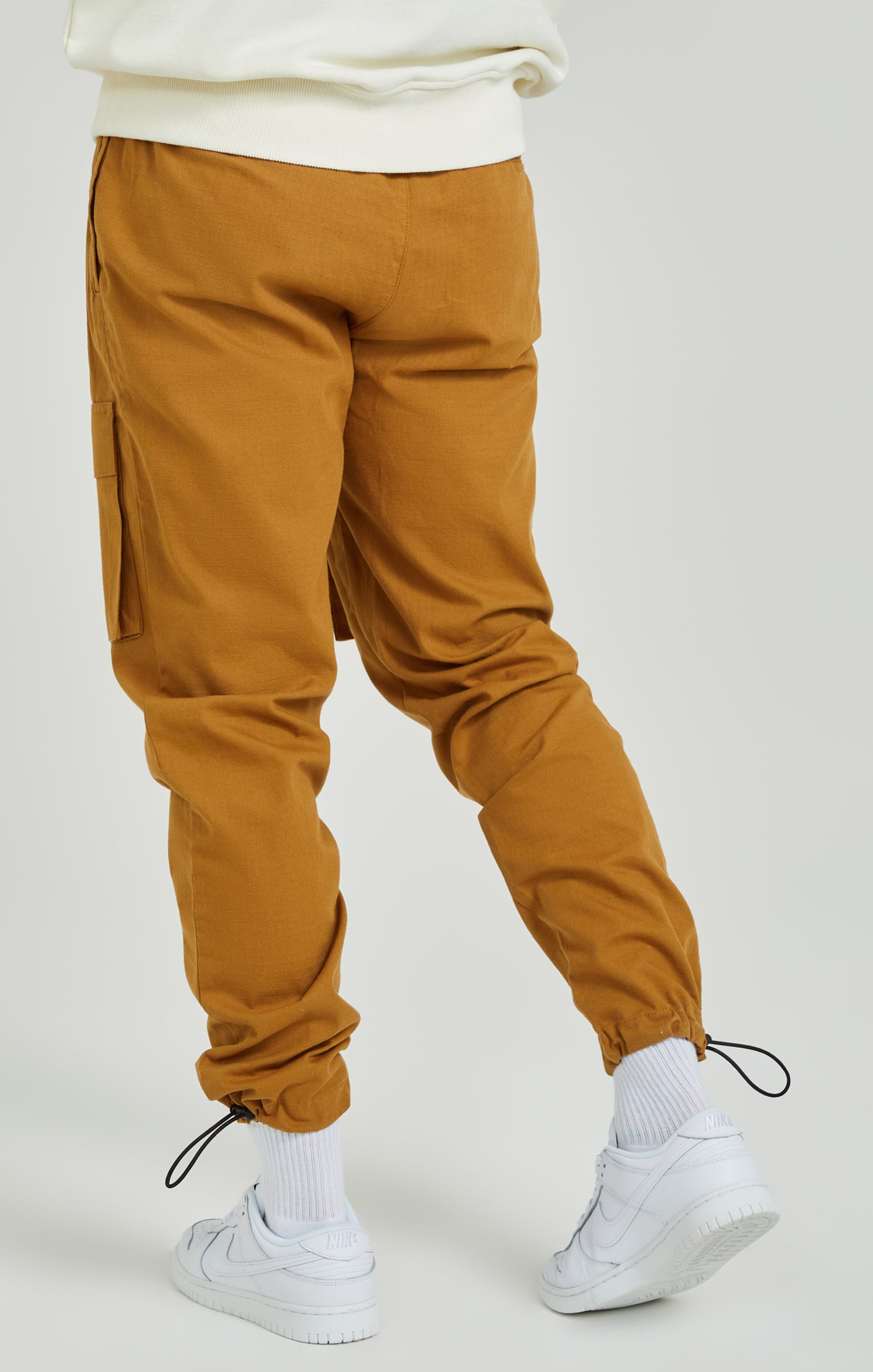 Load image into Gallery viewer, Tan Ripstop Cargo Pants (3)