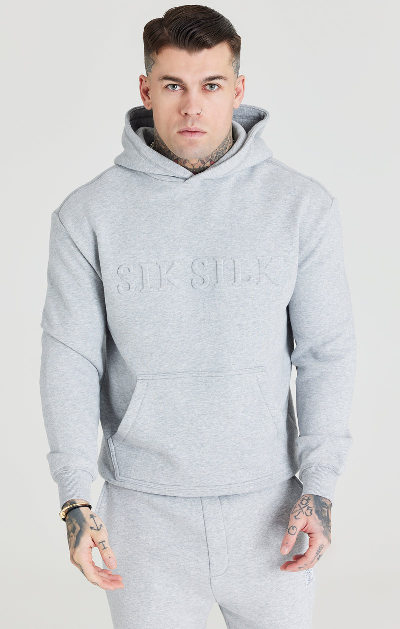 Grey Foundation Embossed Hoodie (1)