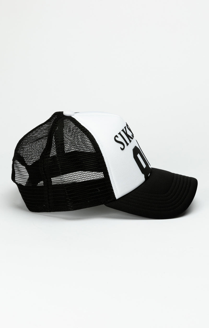 Black 89 Foam Mesh Trucker Cap (1)