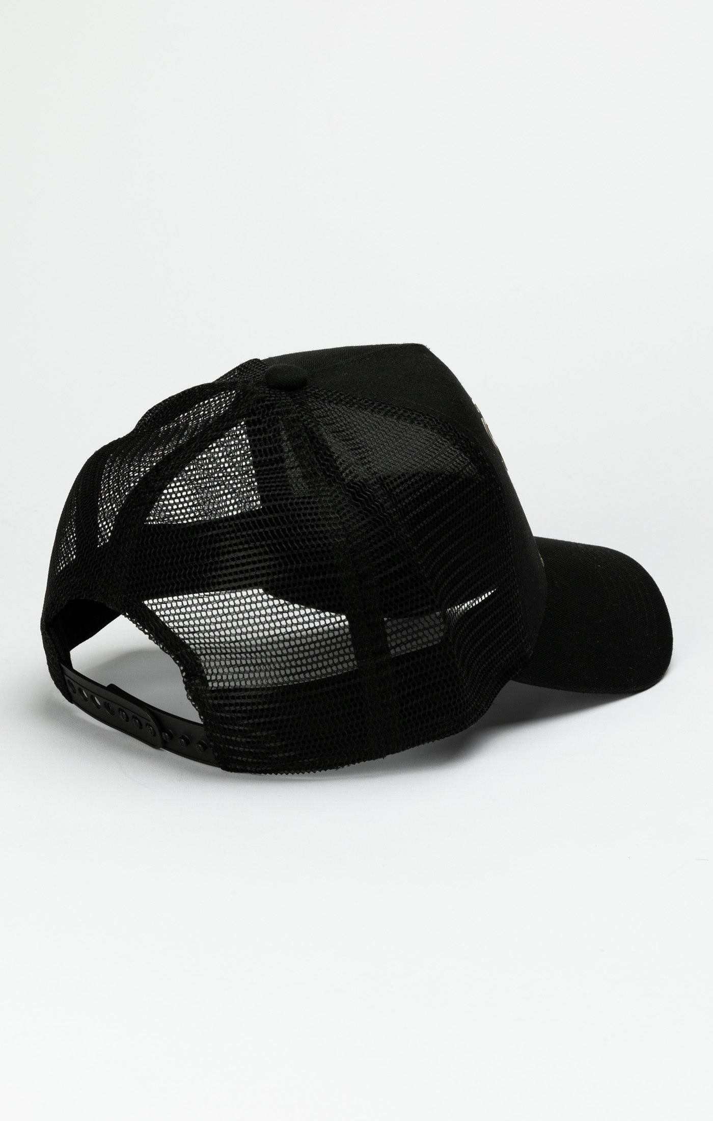 ISSUGI D'N'N 2 MESH TRUCKER CAP Black 89 Foam Mesh Trucker