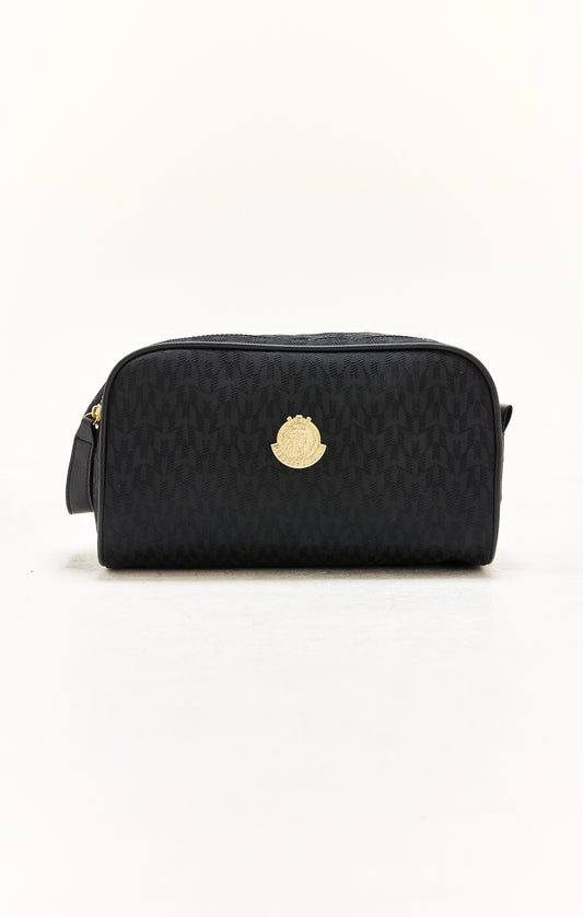Messi x SikSilk Black Toiletries Bag