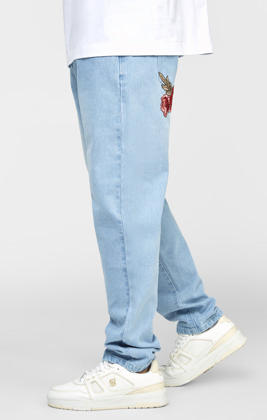 Blue Rose Straight Cut Denim