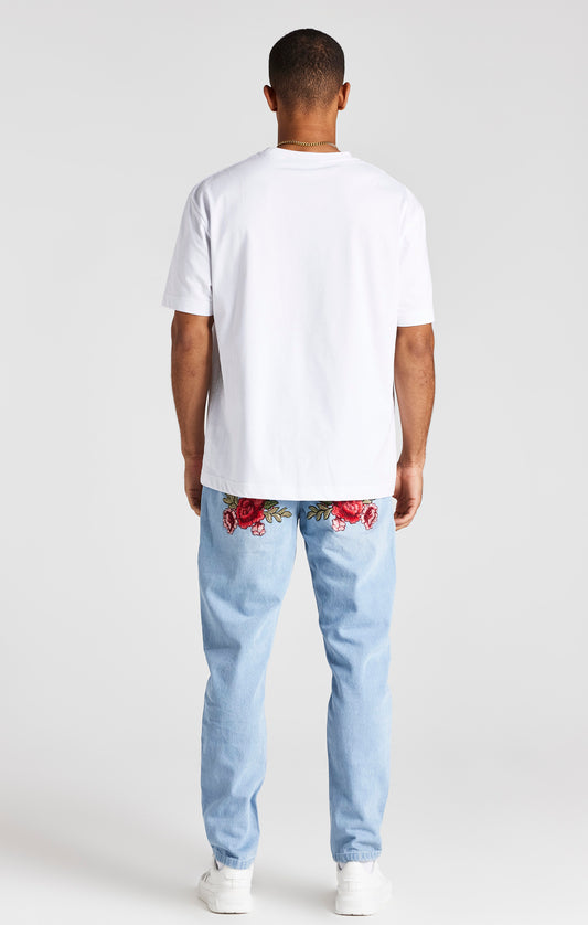 Blue Rose Straight Cut Denim