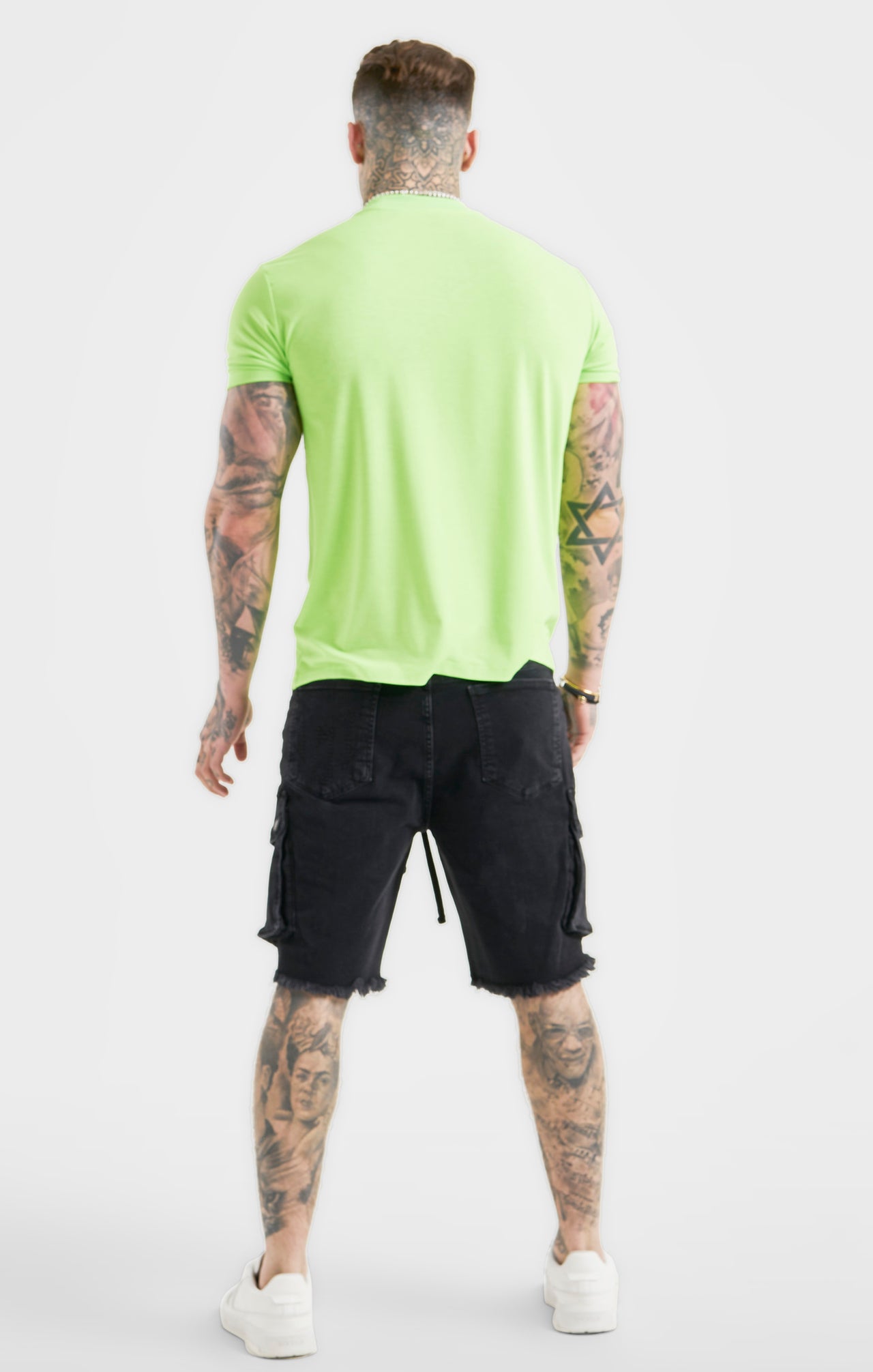 Messi x SikSilk Green High Neck T-Shirt (5)