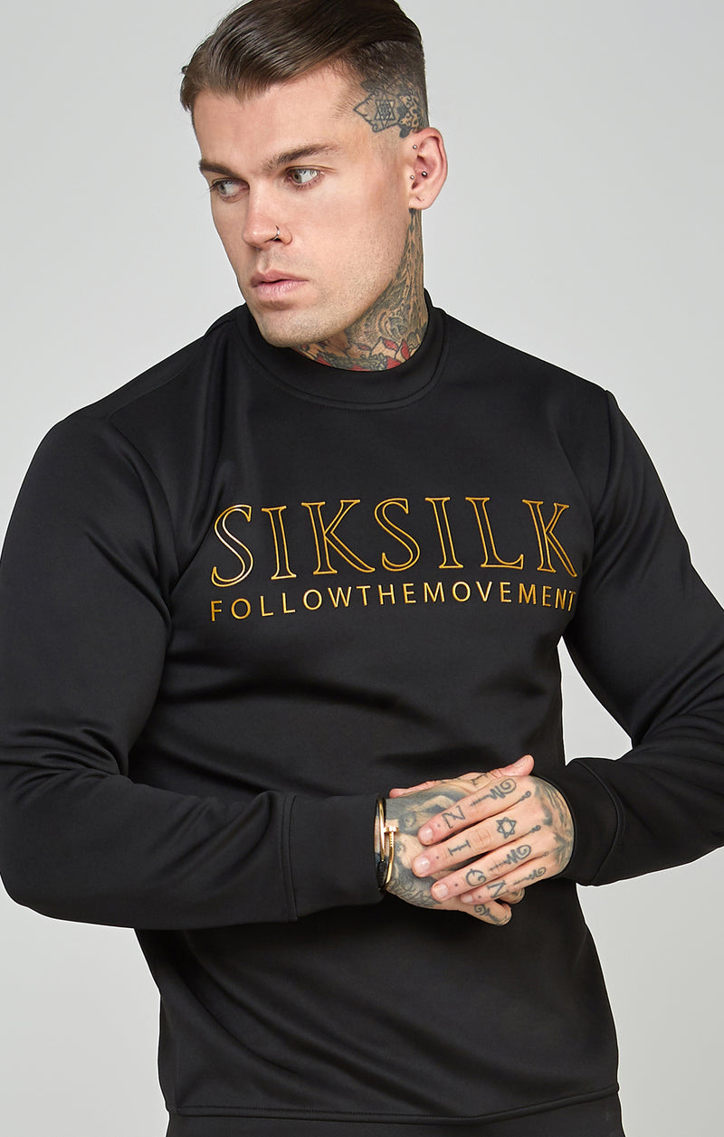 Black Gold Logo Sweatshirt