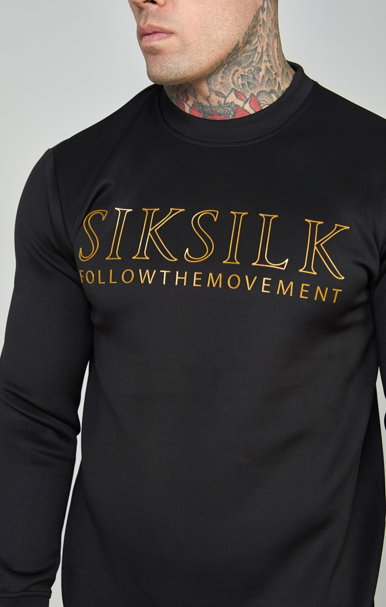 Black Gold Logo Sweatshirt (1)