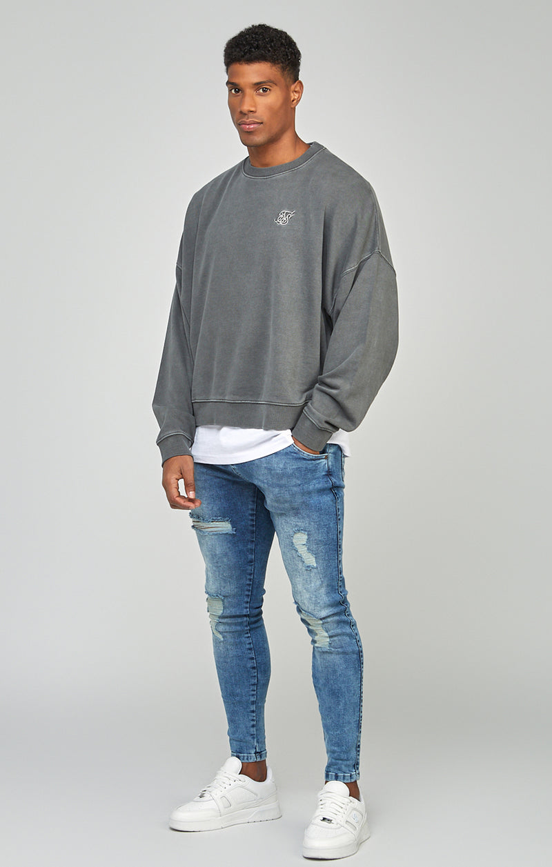 Champion - Garment Dyed Crewneck Sweatshirt at  Men’s Clothing store