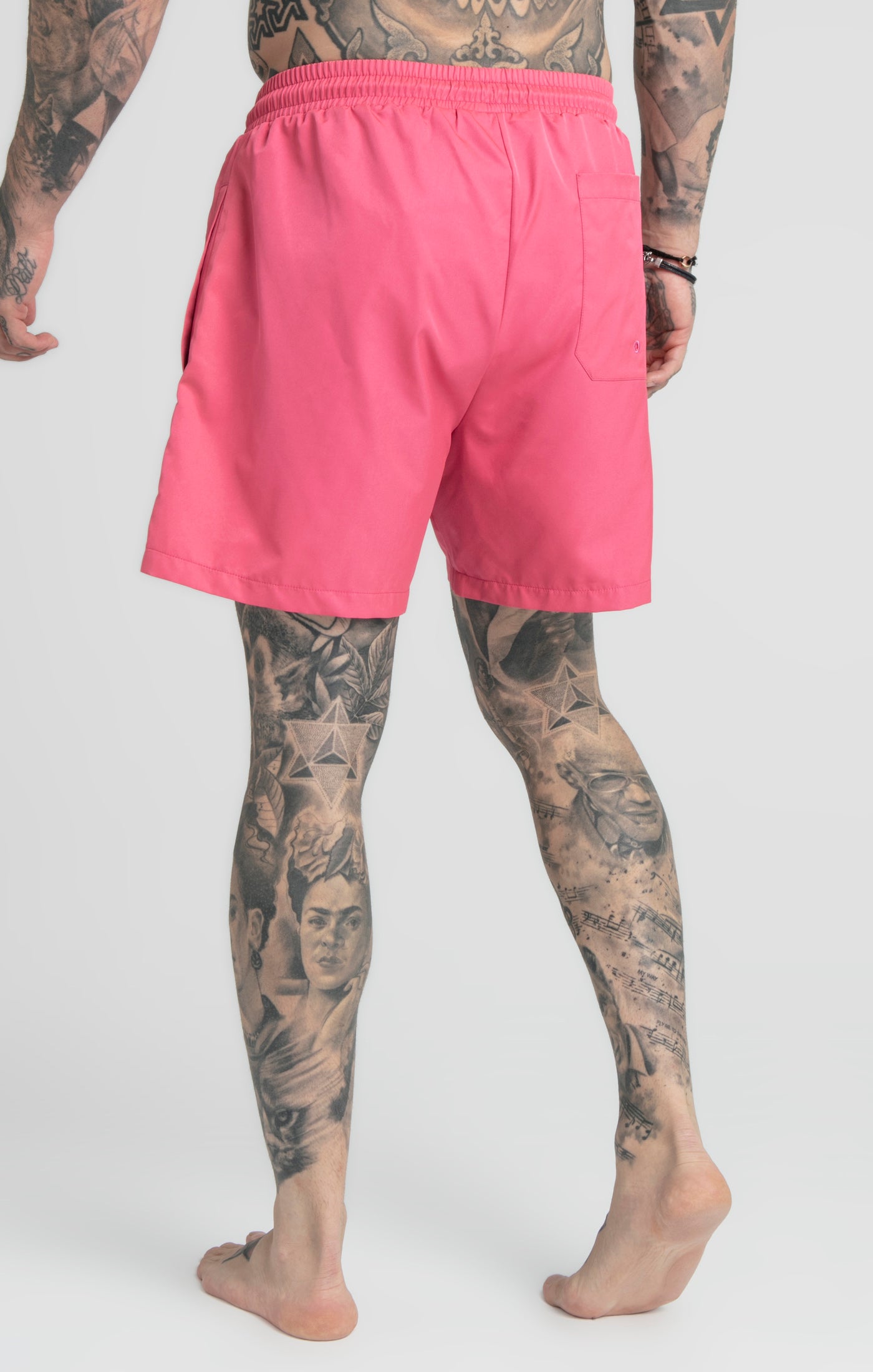 Load image into Gallery viewer, Pink Swim Short (2)