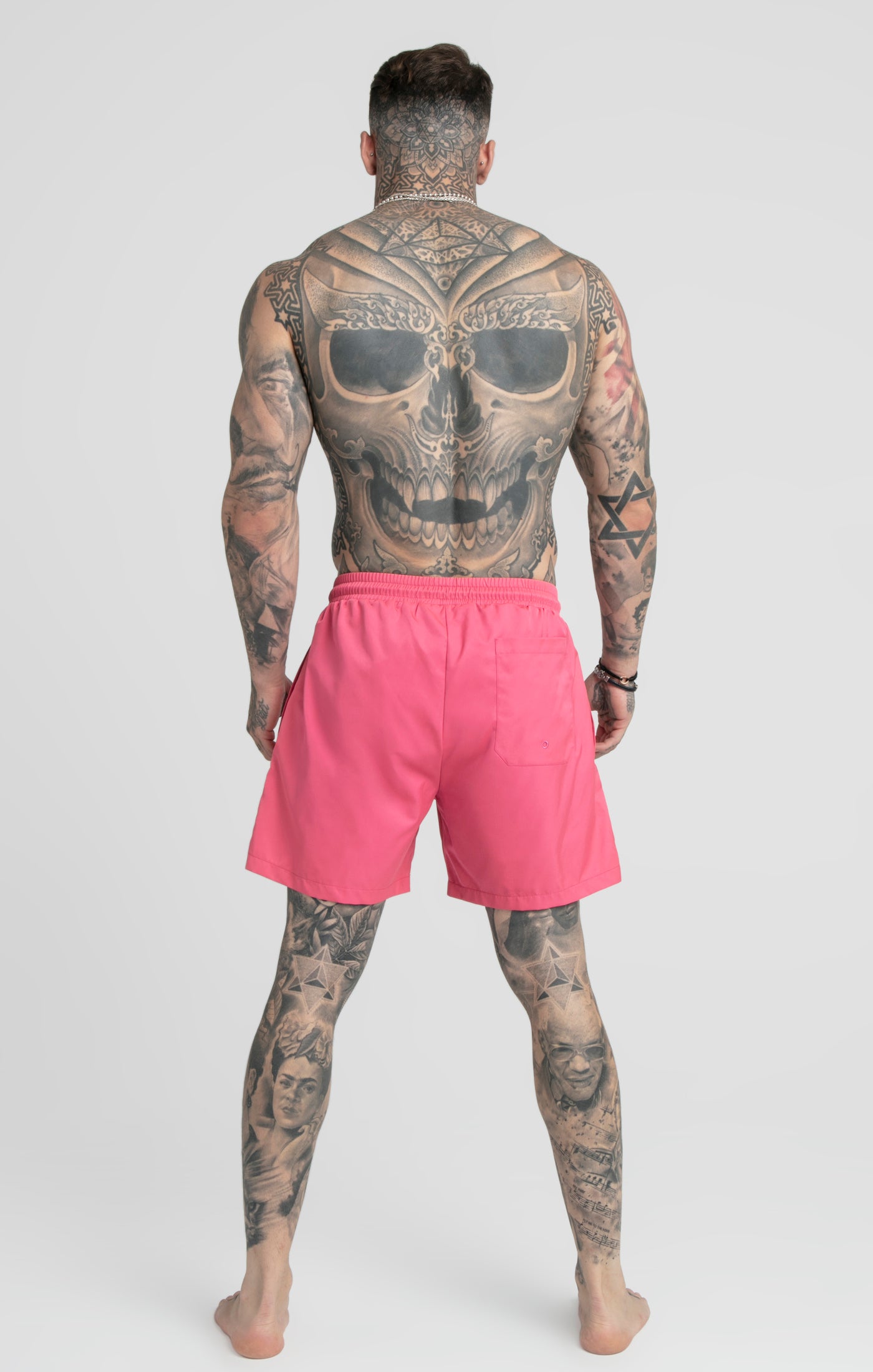 Load image into Gallery viewer, Pink Swim Short (5)