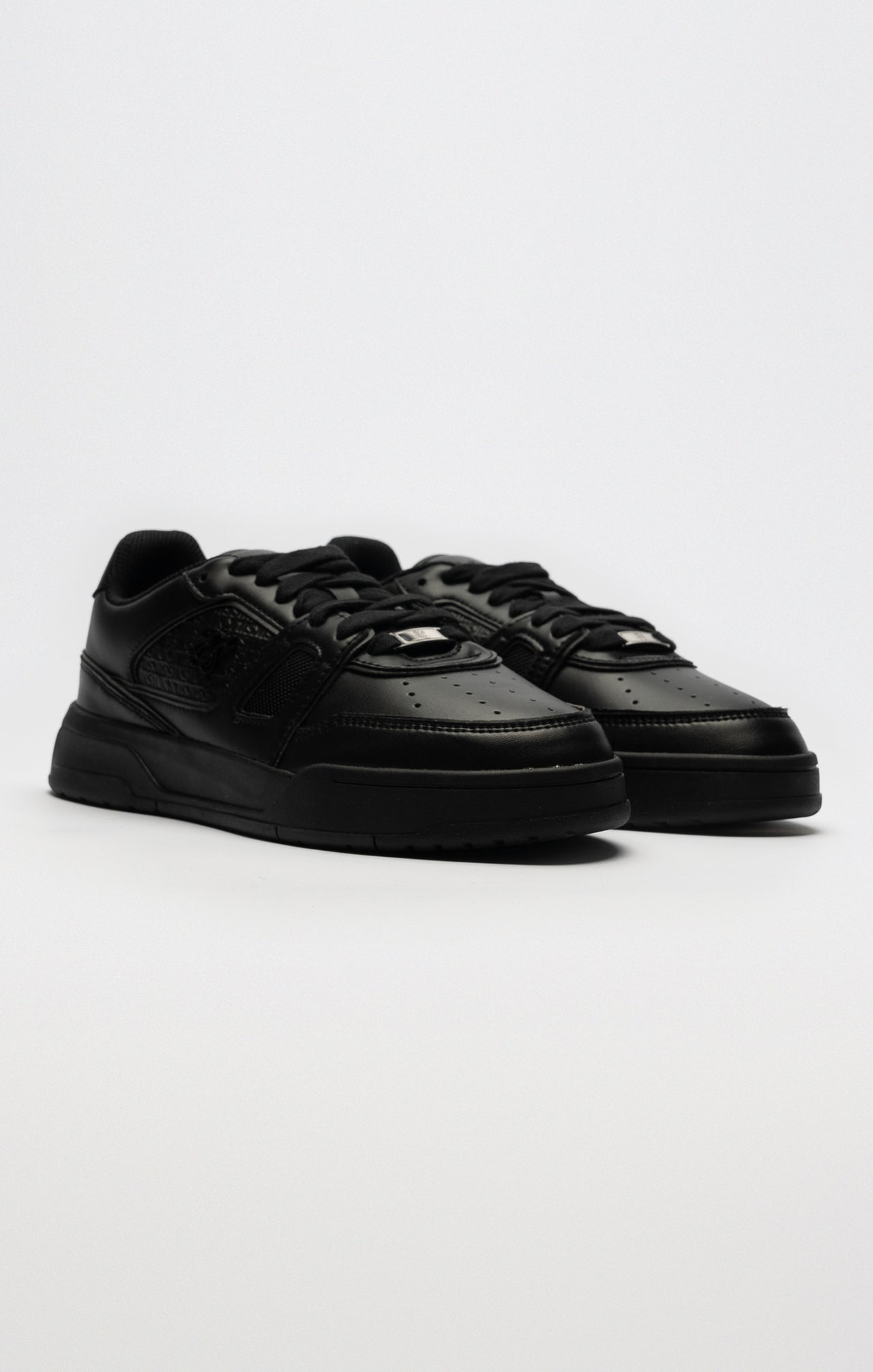 Black Low Top Court Trainer (3)