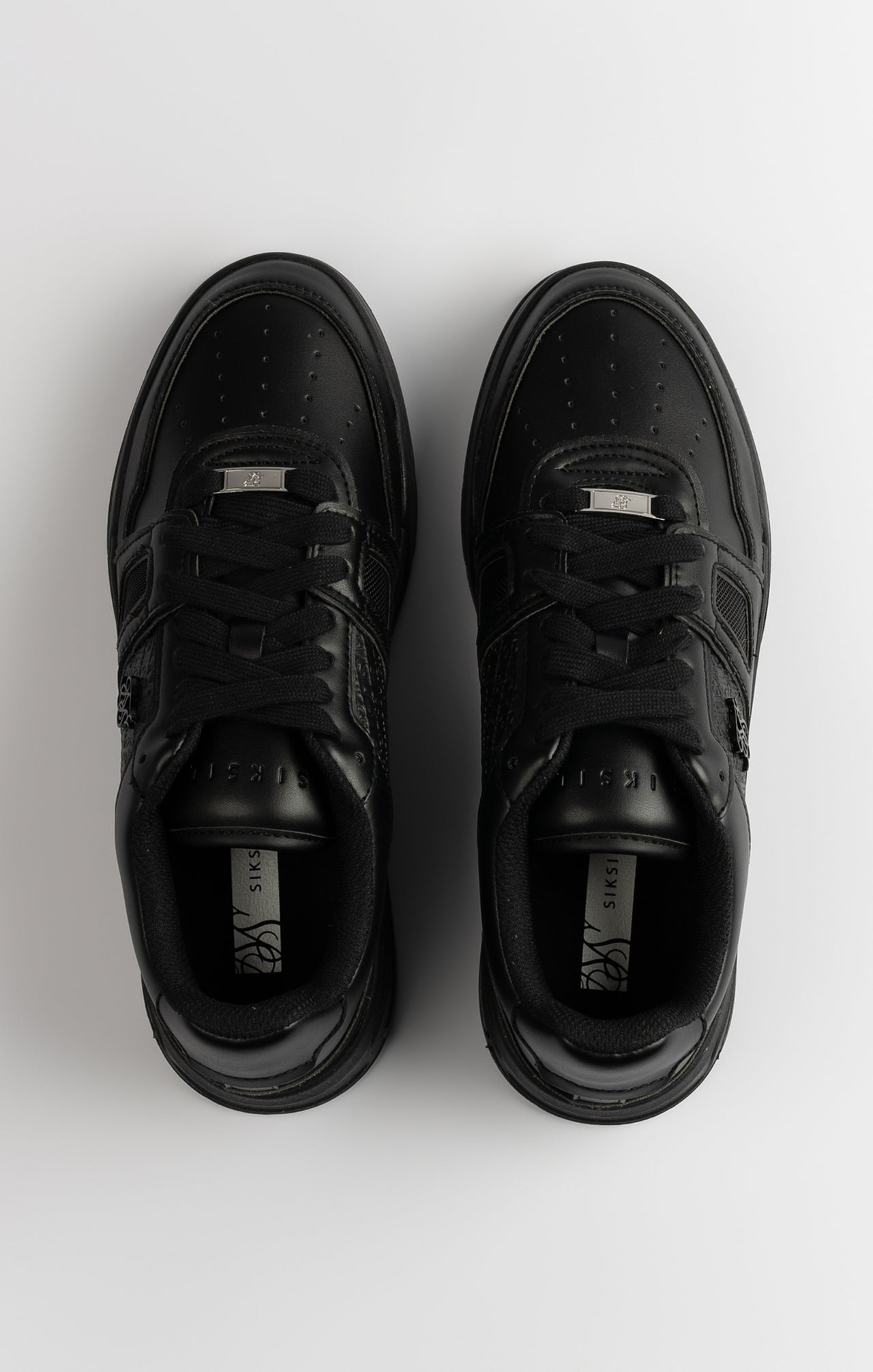 Black Low Top Court Trainer (5)