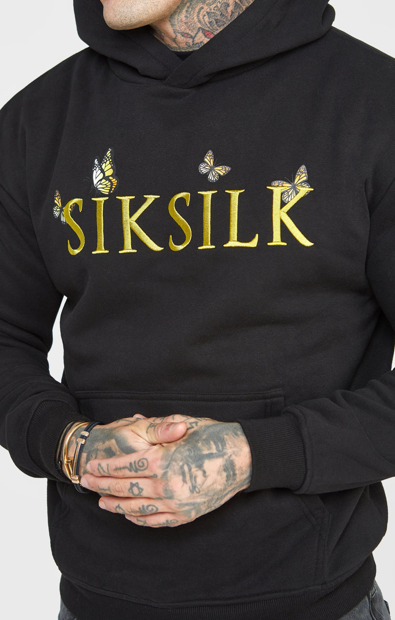 Black Butterfly Oversized Hoodie (1)