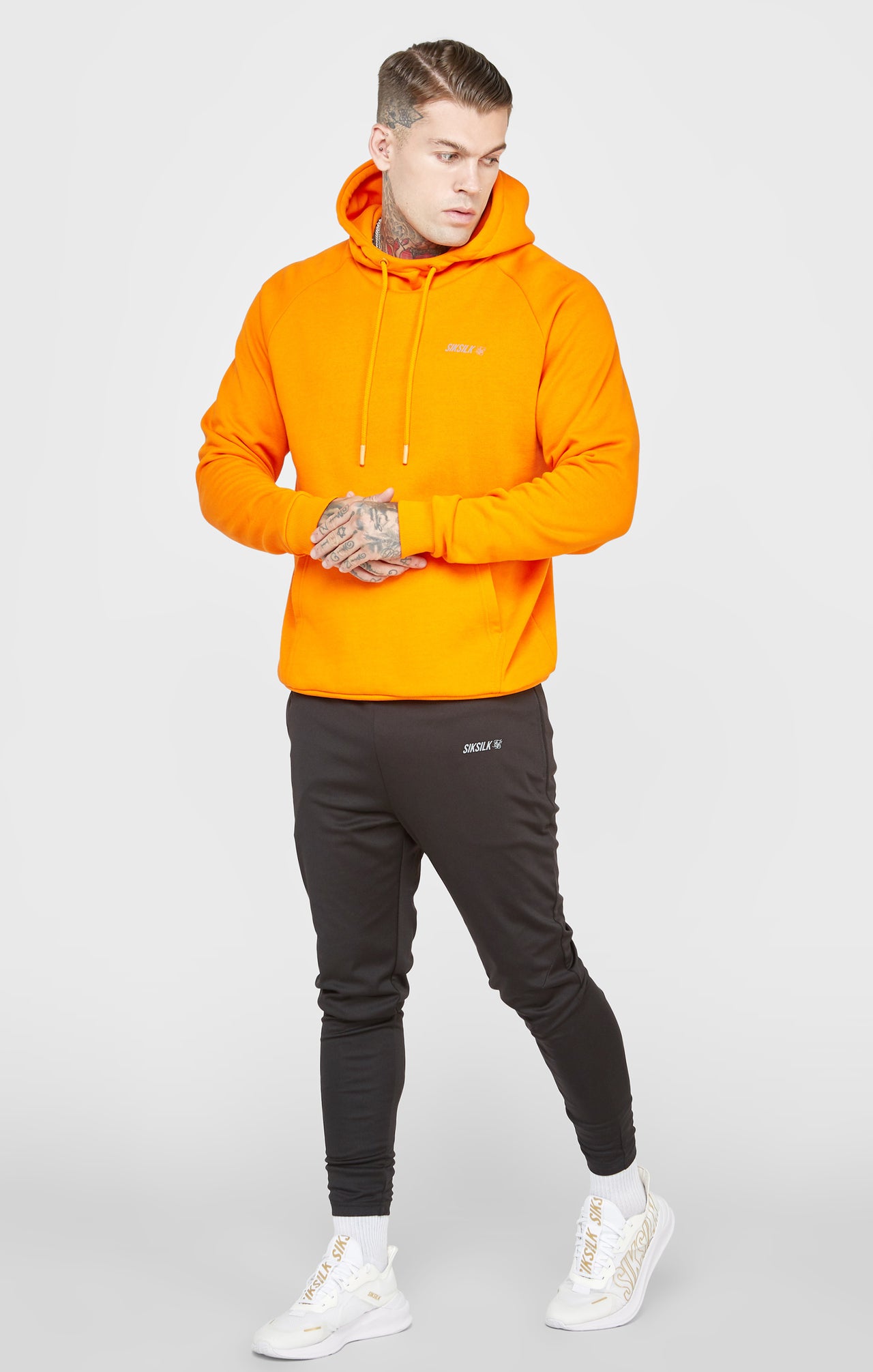 Orange Sports Hoodie (2)