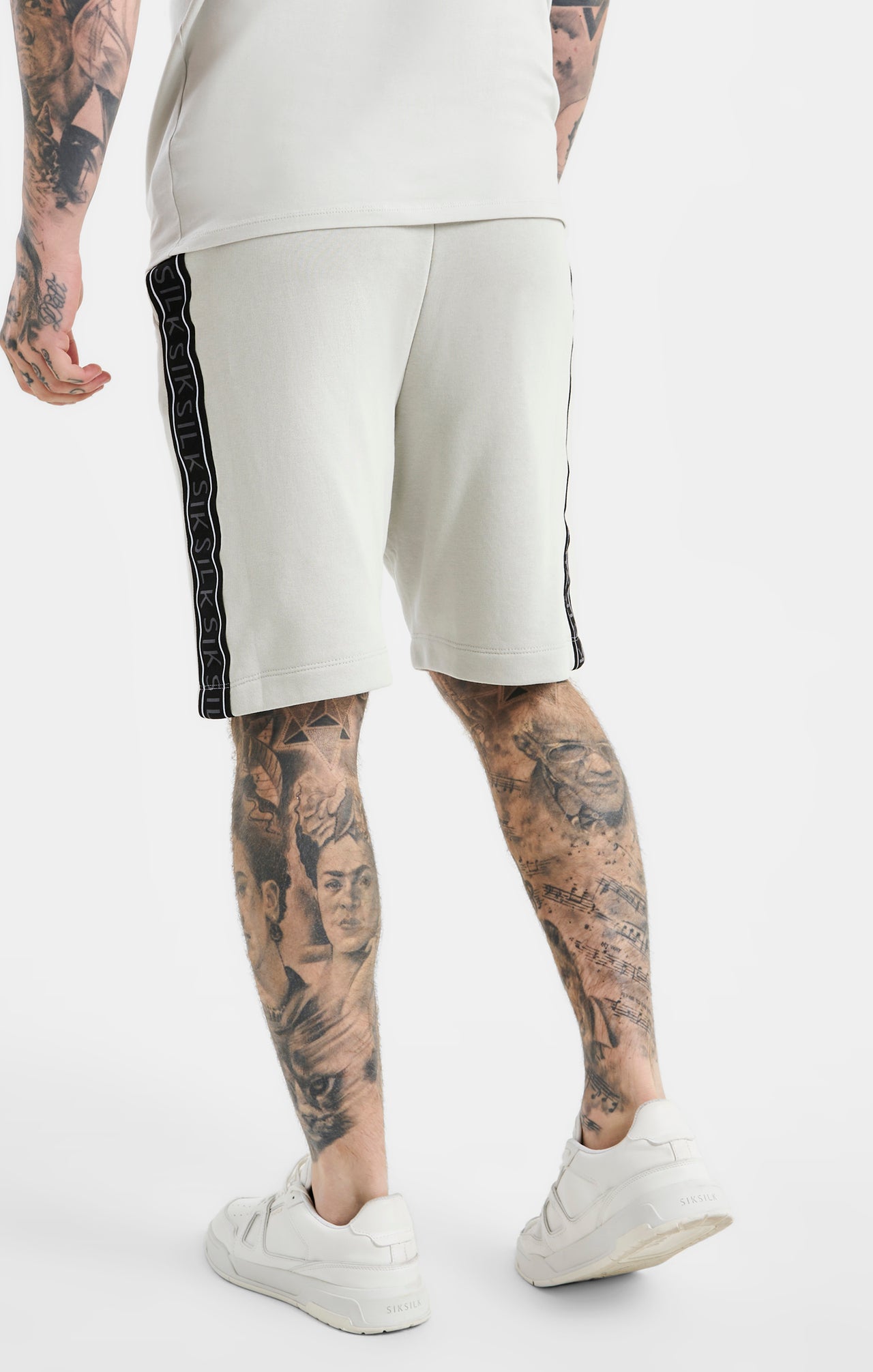 SikSilk Tape Shorts - Grey (3)