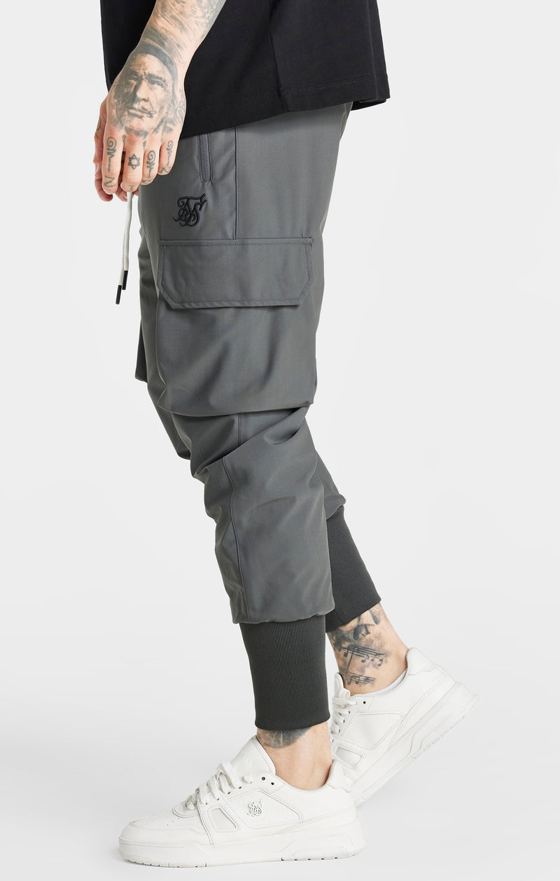 Dark Grey Tech Cargo Pant (1)