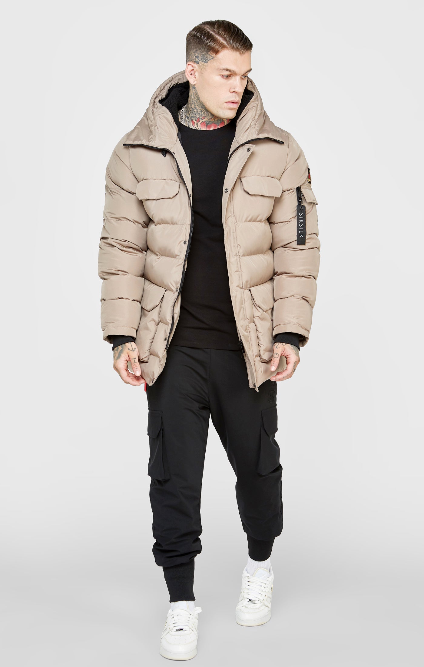 Load image into Gallery viewer, Brown Parka Jacket (2)