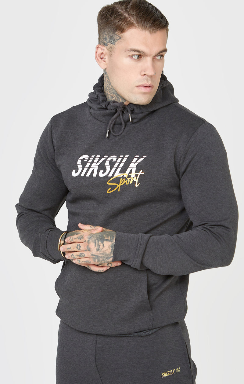Charcoal Sports Overhead Hoodie
