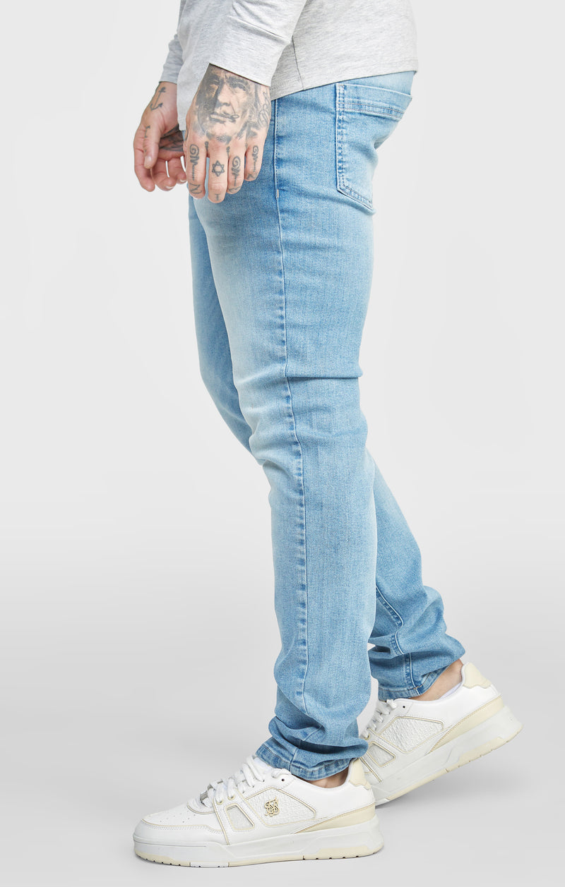 Blue Wash Slim Fit Denim (1)