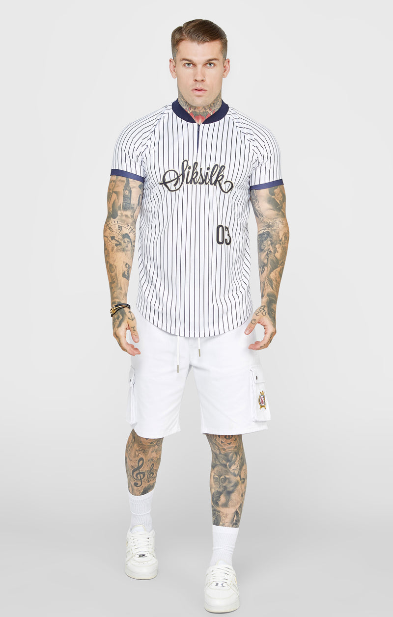 Baseball Jersey siksilk embroidery T-shirt Hip Hop Men Women