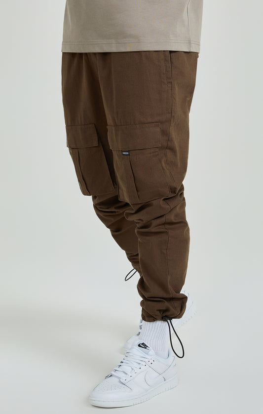 Brown Ripstop Cargo Pants