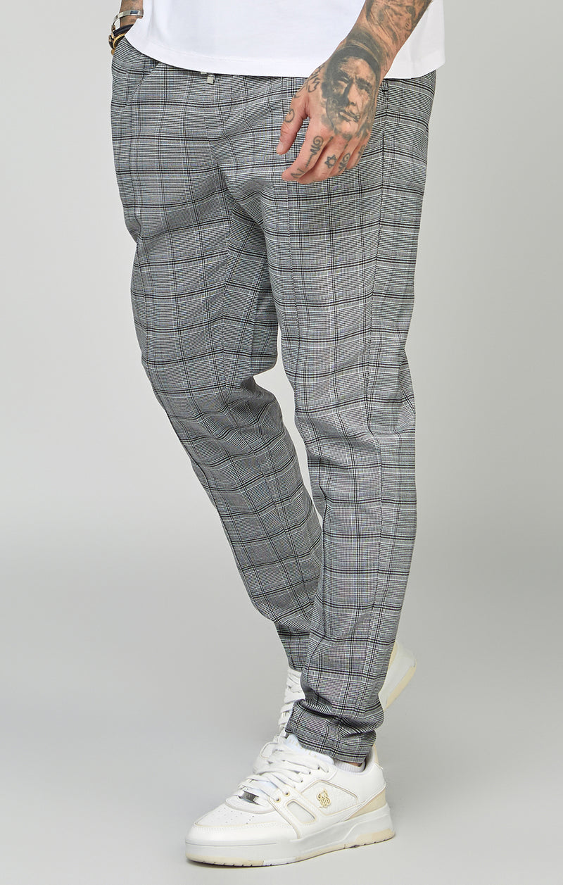 Grey Tapered Fit Smart Woven Joggers